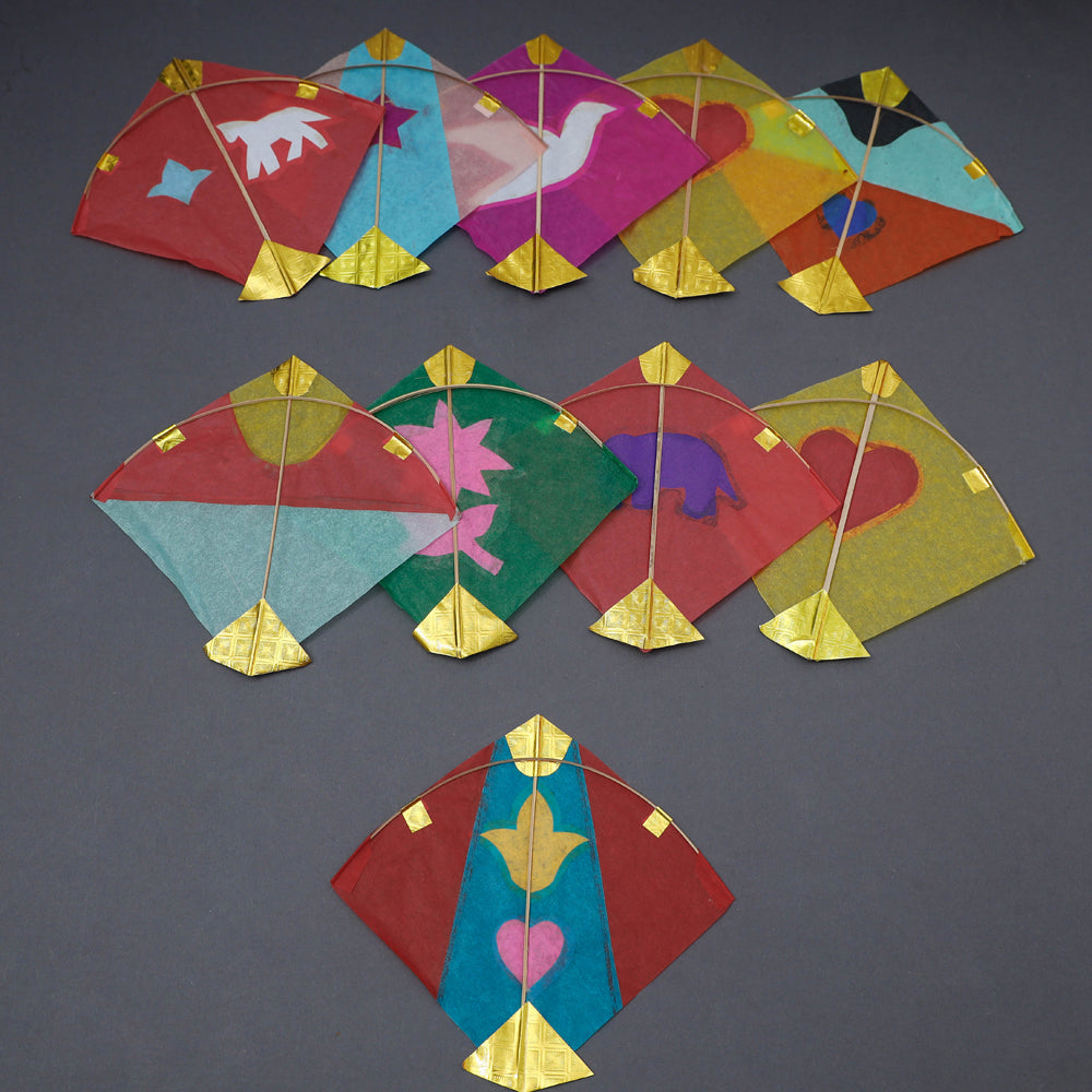 पतंग Kite - Handmade Paper Work Decor Item