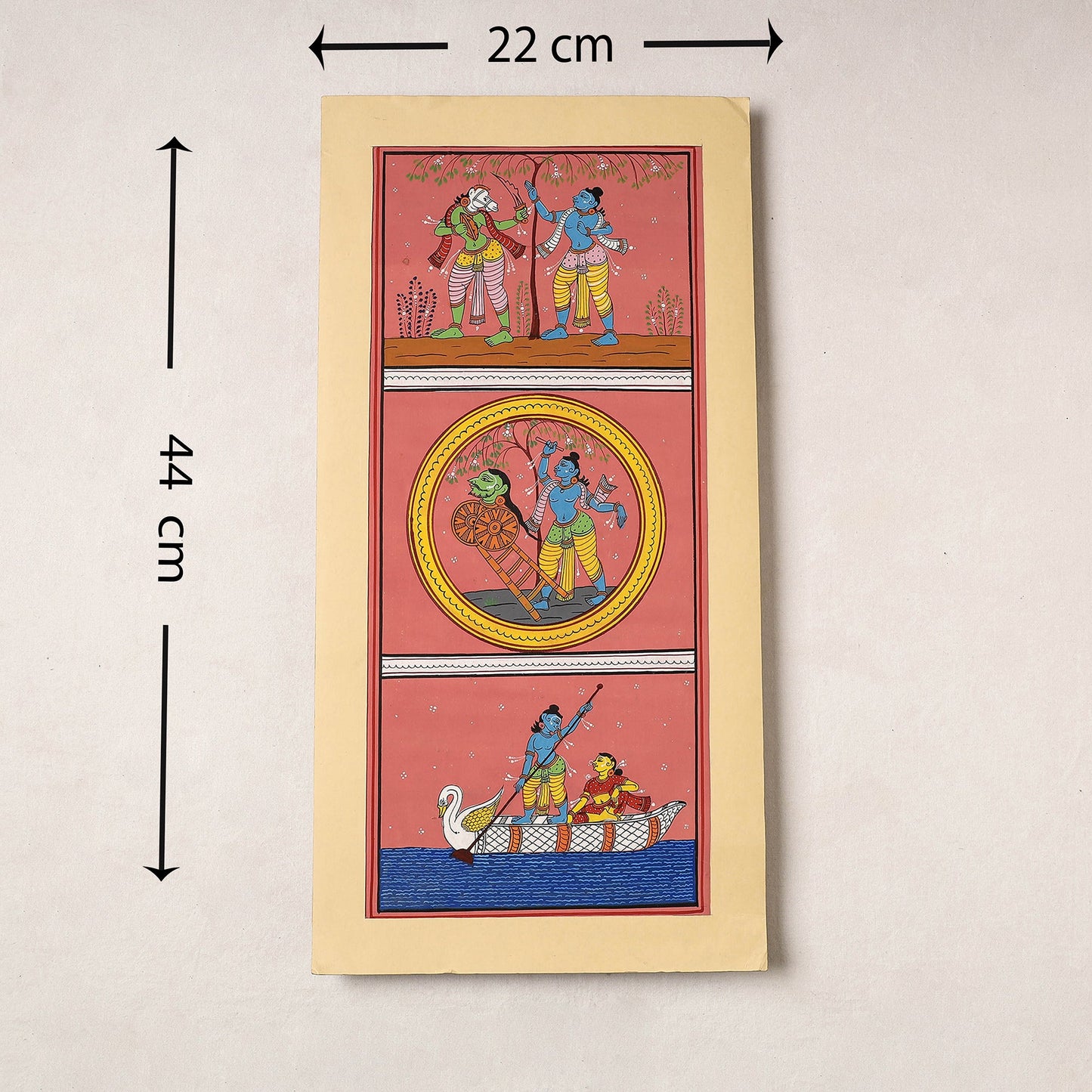 Patachitra Painting on Handmade Paper