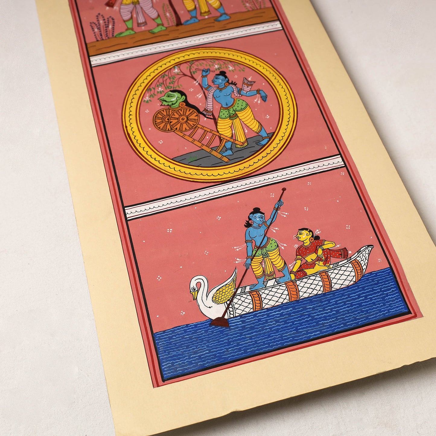 Patachitra Painting on Handmade Paper