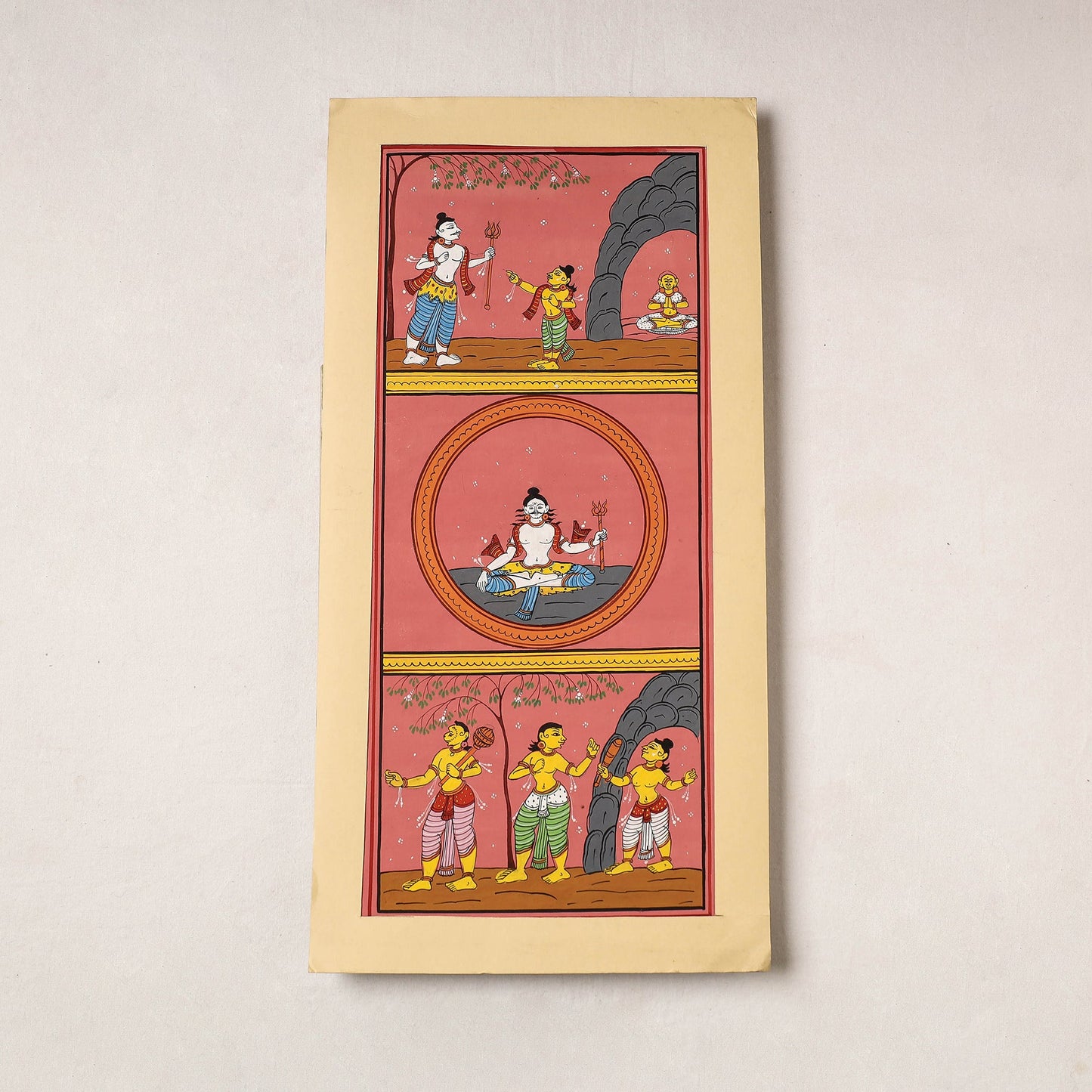Patachitra Painting on Handmade Paper
