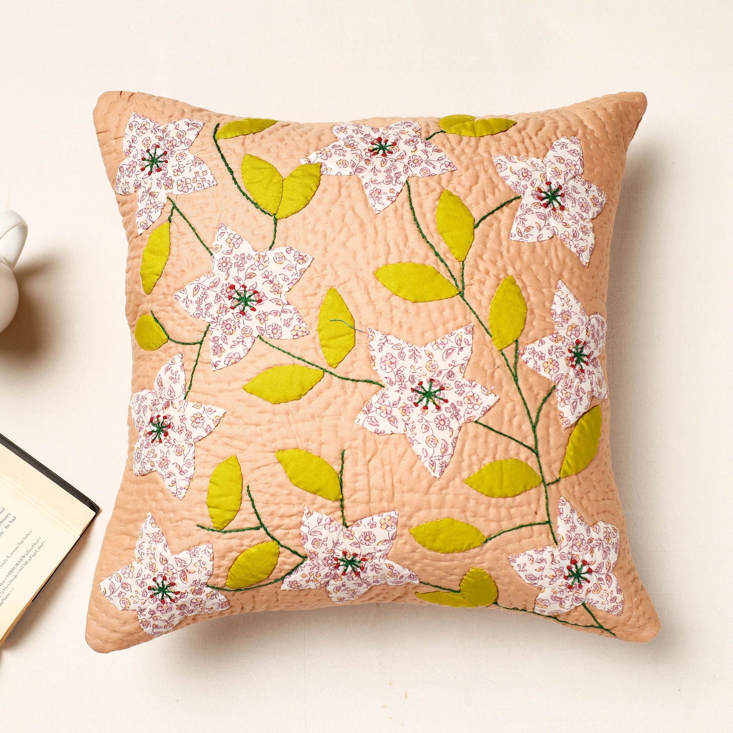 Applique Cushion Cover