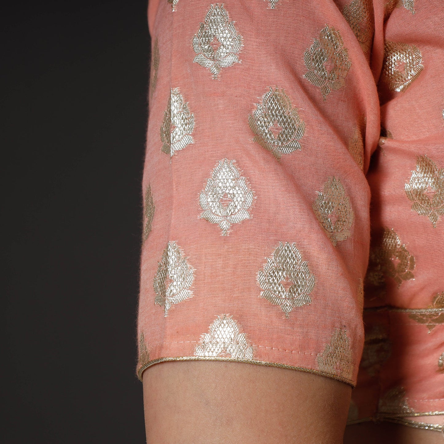 banarsi stitched blouse