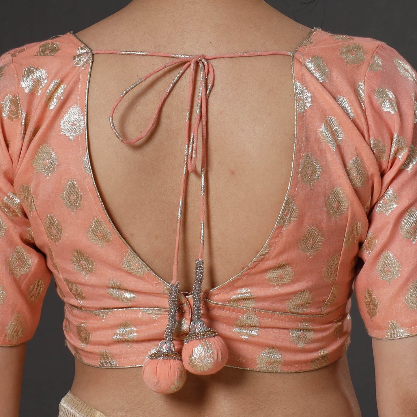 banarsi stitched blouse