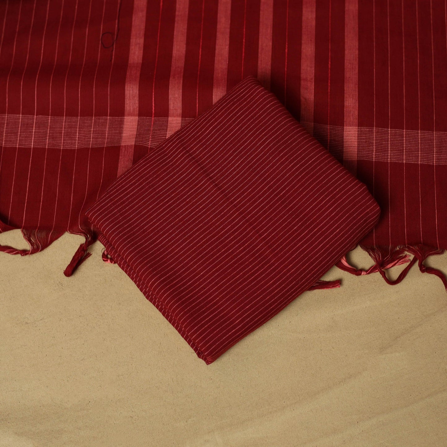 Jacquard cotton 3pc unstitched dress material 07