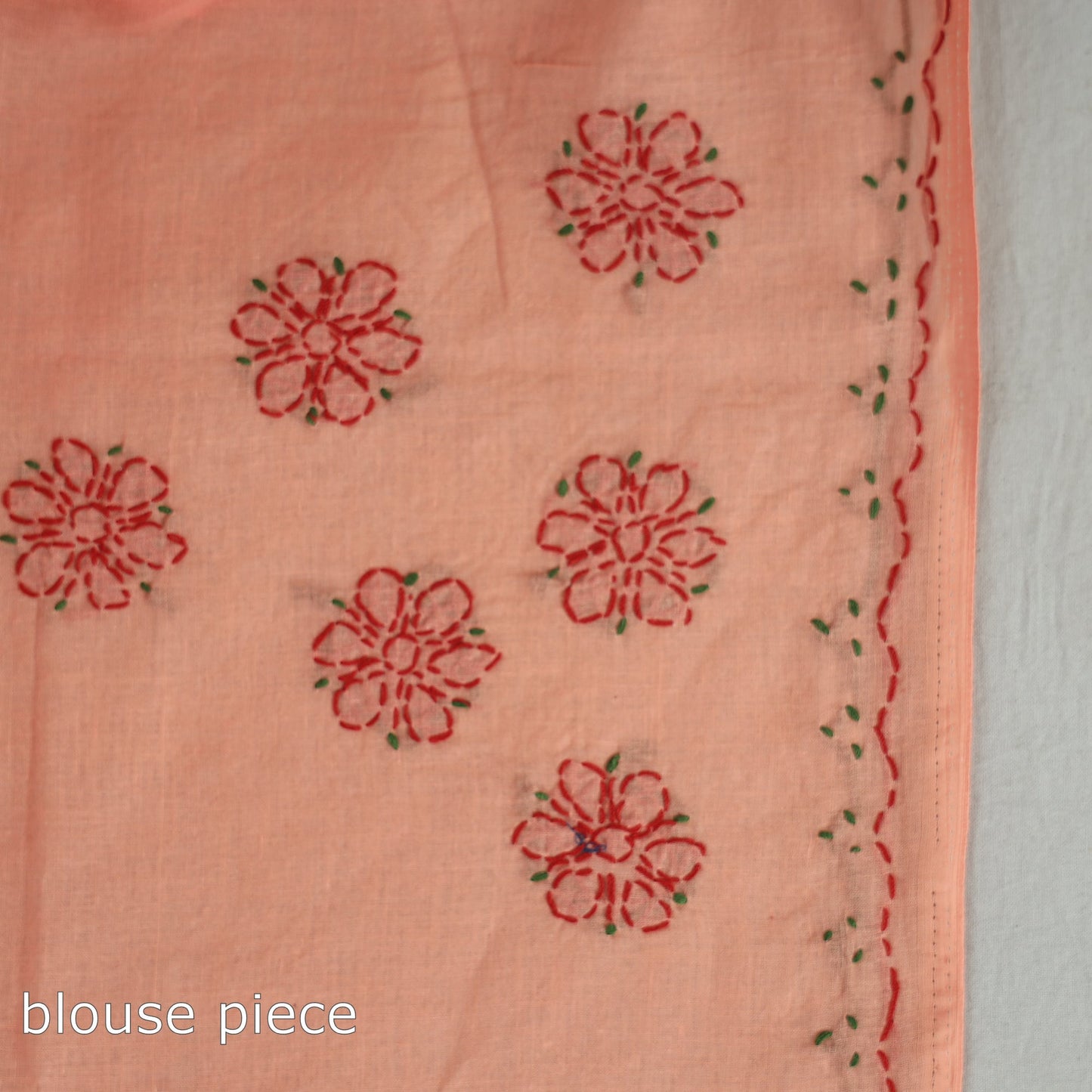 Lucknow Chikankari Hand Embroidery Cotton Saree 56 Online