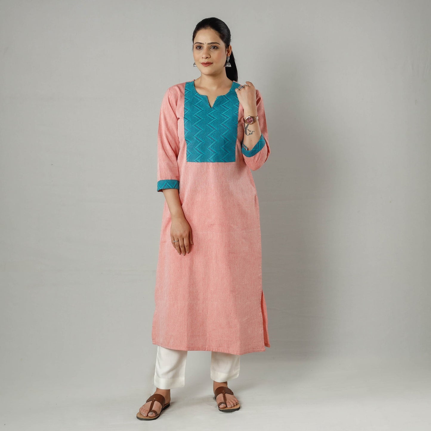 handloom cotton kurta