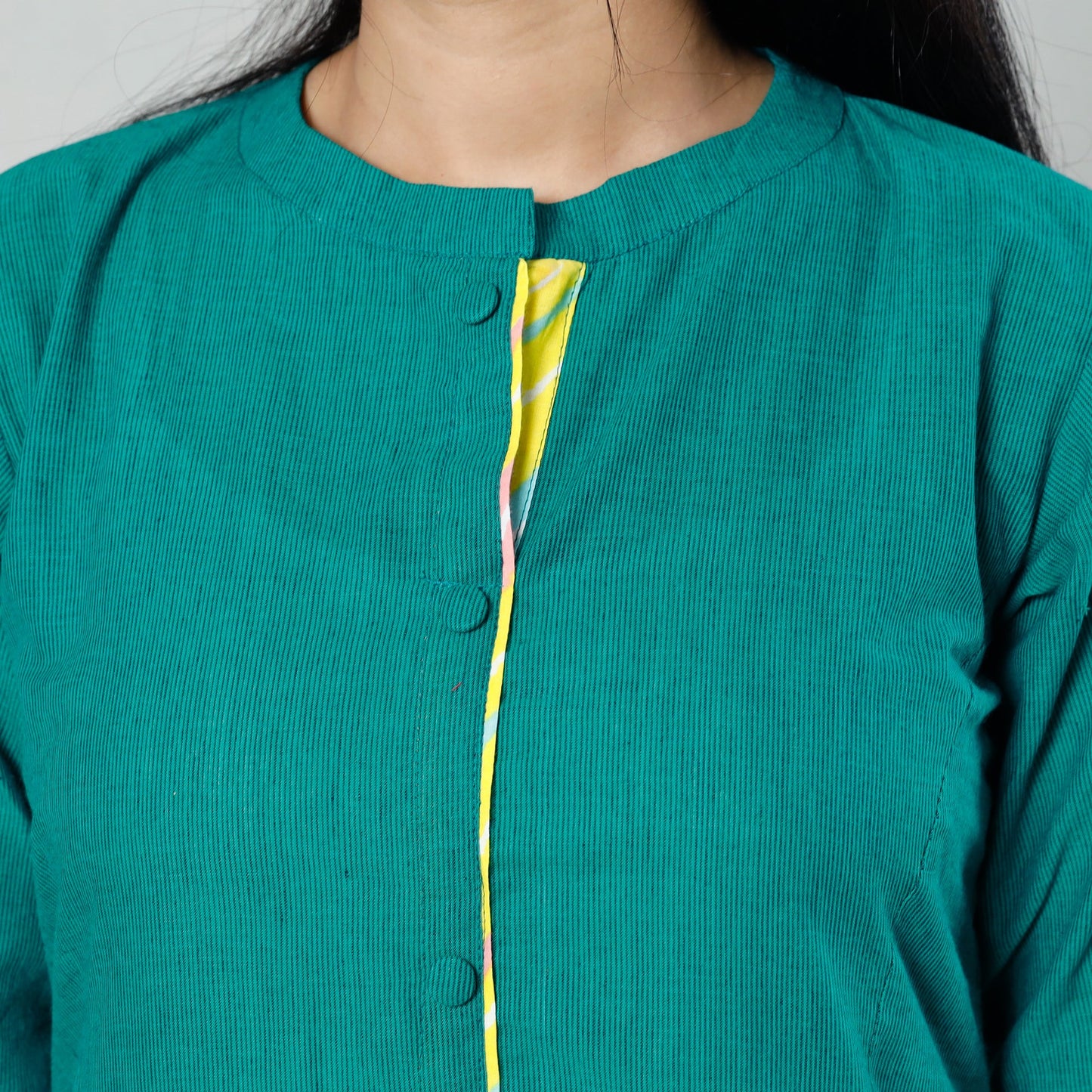 Plain Cotton Long Kurta