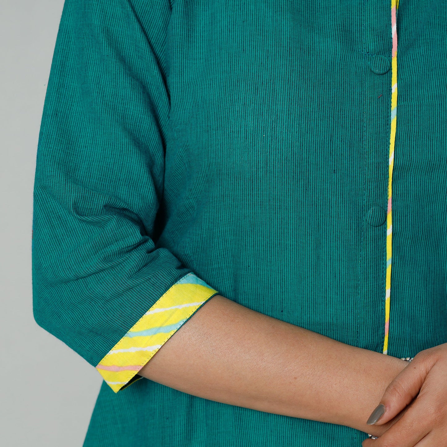 Plain Cotton Long Kurta