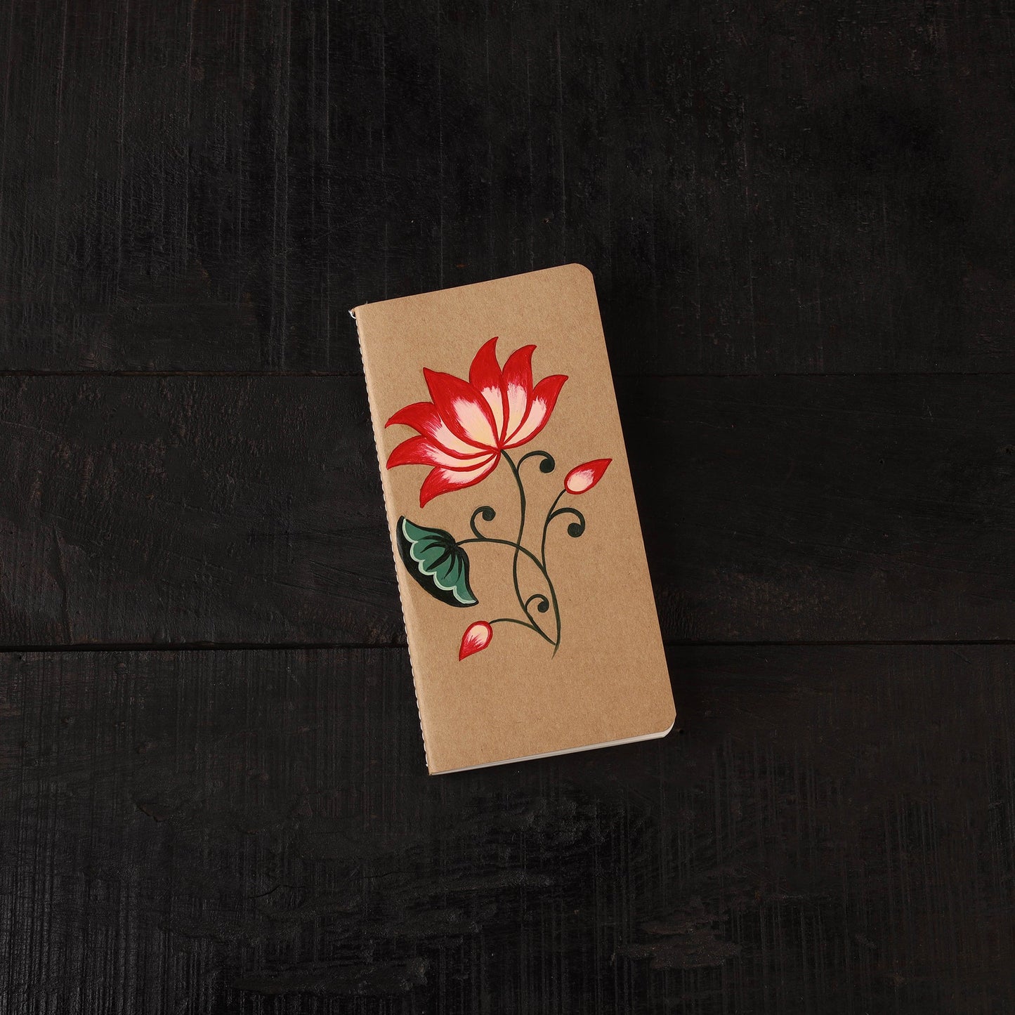 Pichwai handpainted handmade paper diaries (set of 3) 20