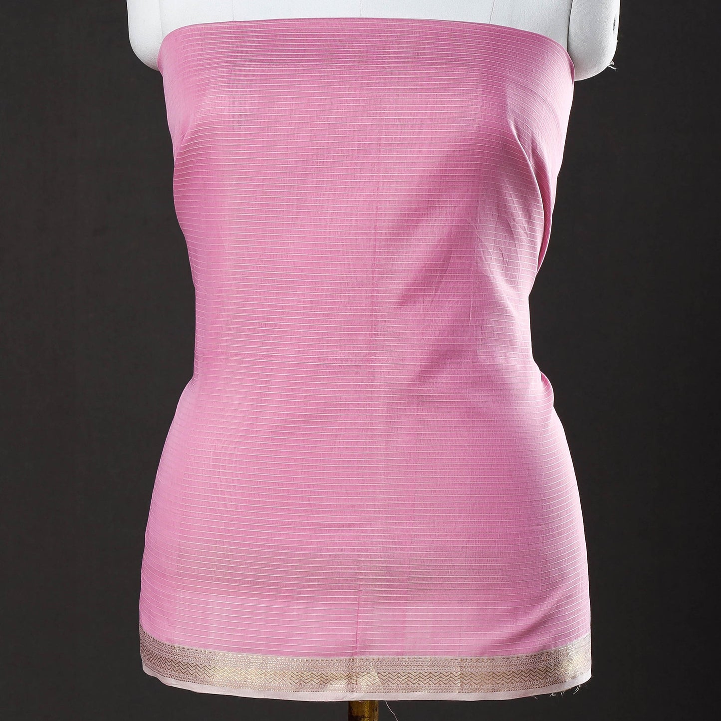 2pc Handloom Silk Cotton Maheshwari Dress Material