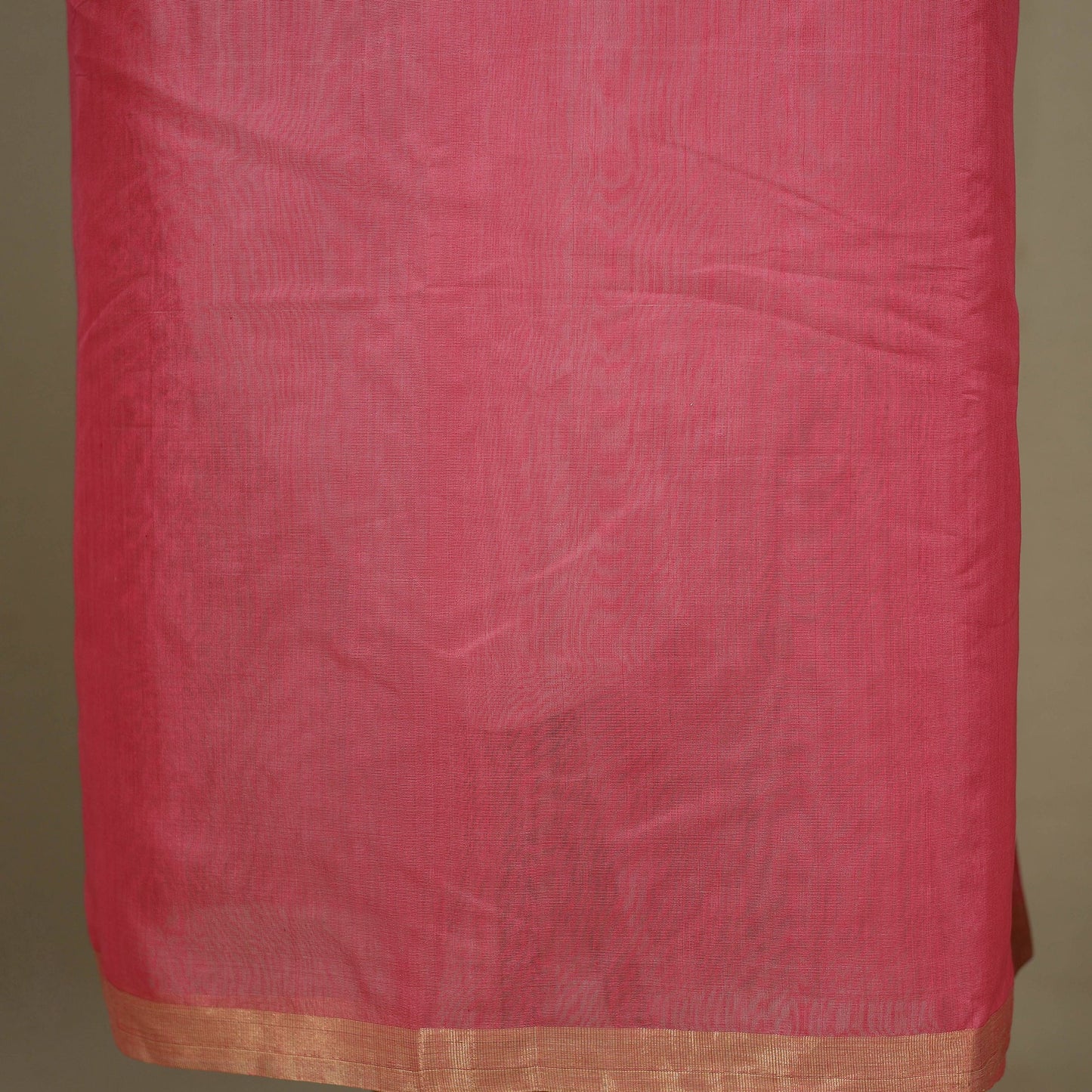 Pink - 2pc Handloom Unstitched Chanderi Silk Dress Material