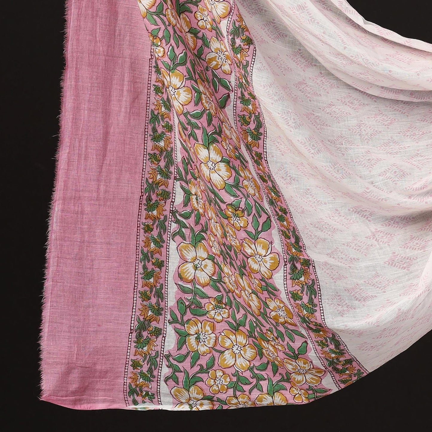Buy 3pc Sanganeri Block Printed Cotton Suit Material Set Onine l iTokri.com