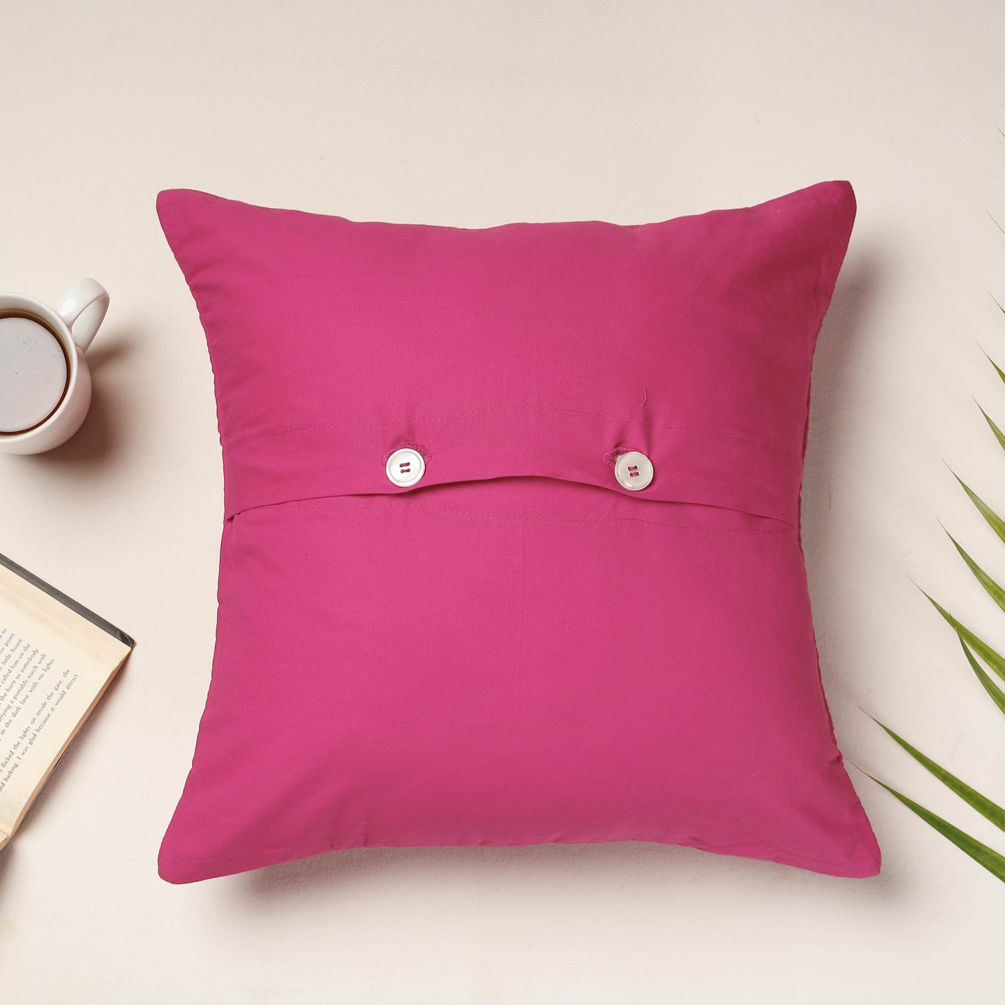 Buy Applique Quilted Cotton Cushion Cover Online at iTokri.com