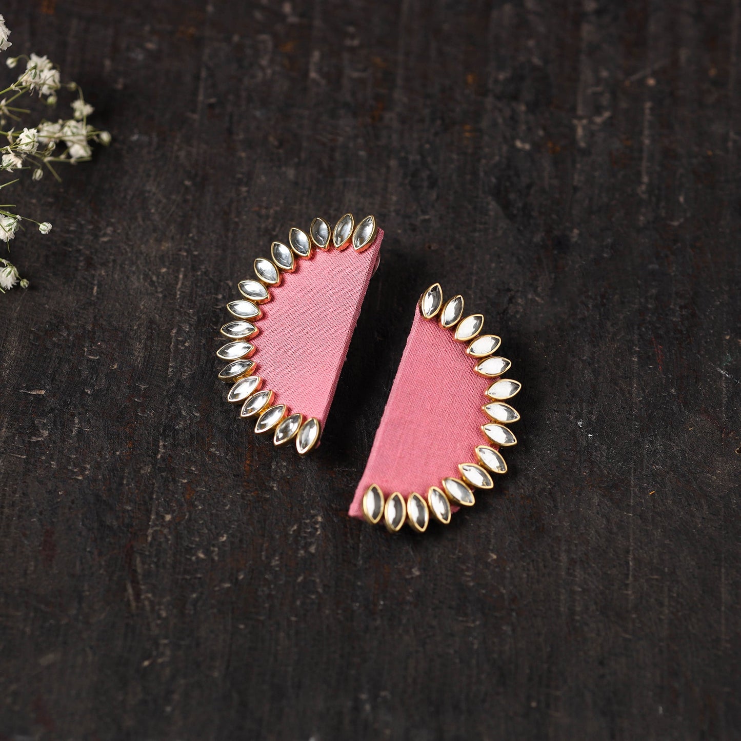 Ayat Stone Work Fabart Earrings Online