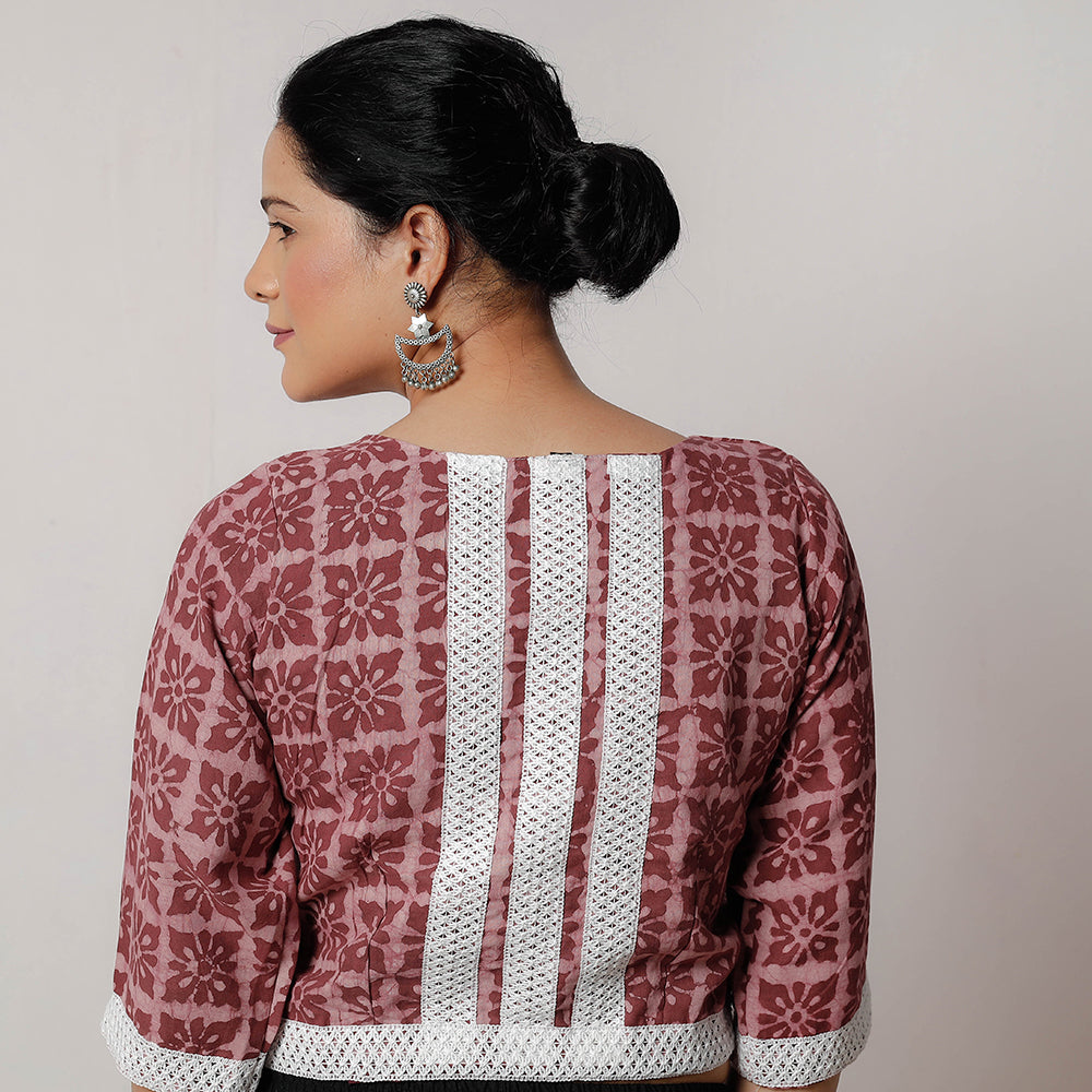 Bagru Stitched Blouse