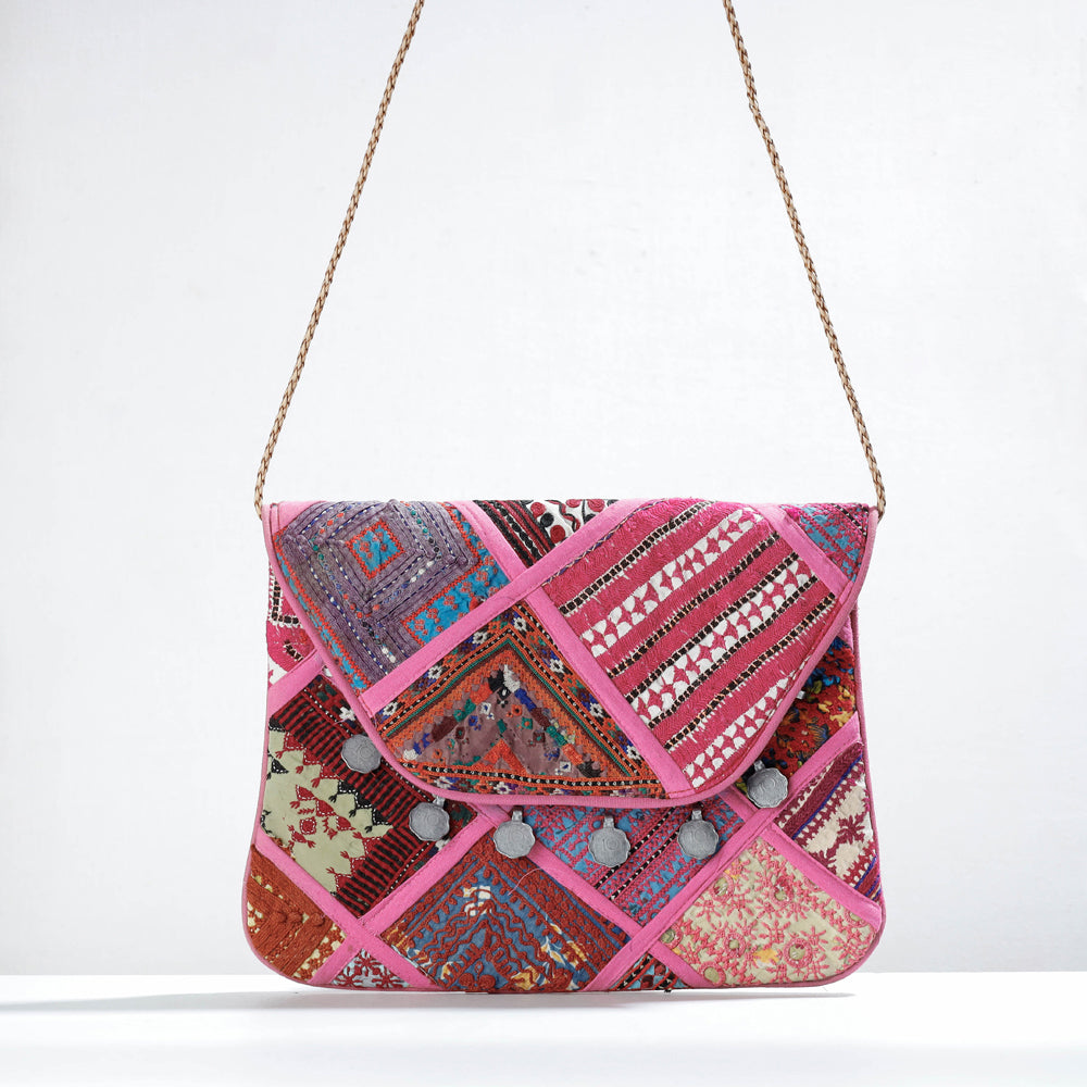 Embroidery Sling Bag