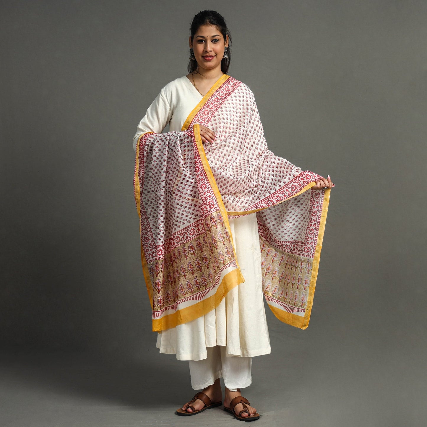 Sanganeri Dupatta