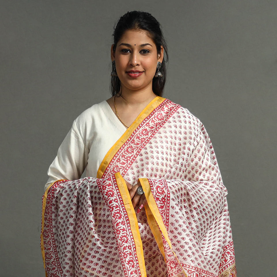 Sanganeri Dupatta