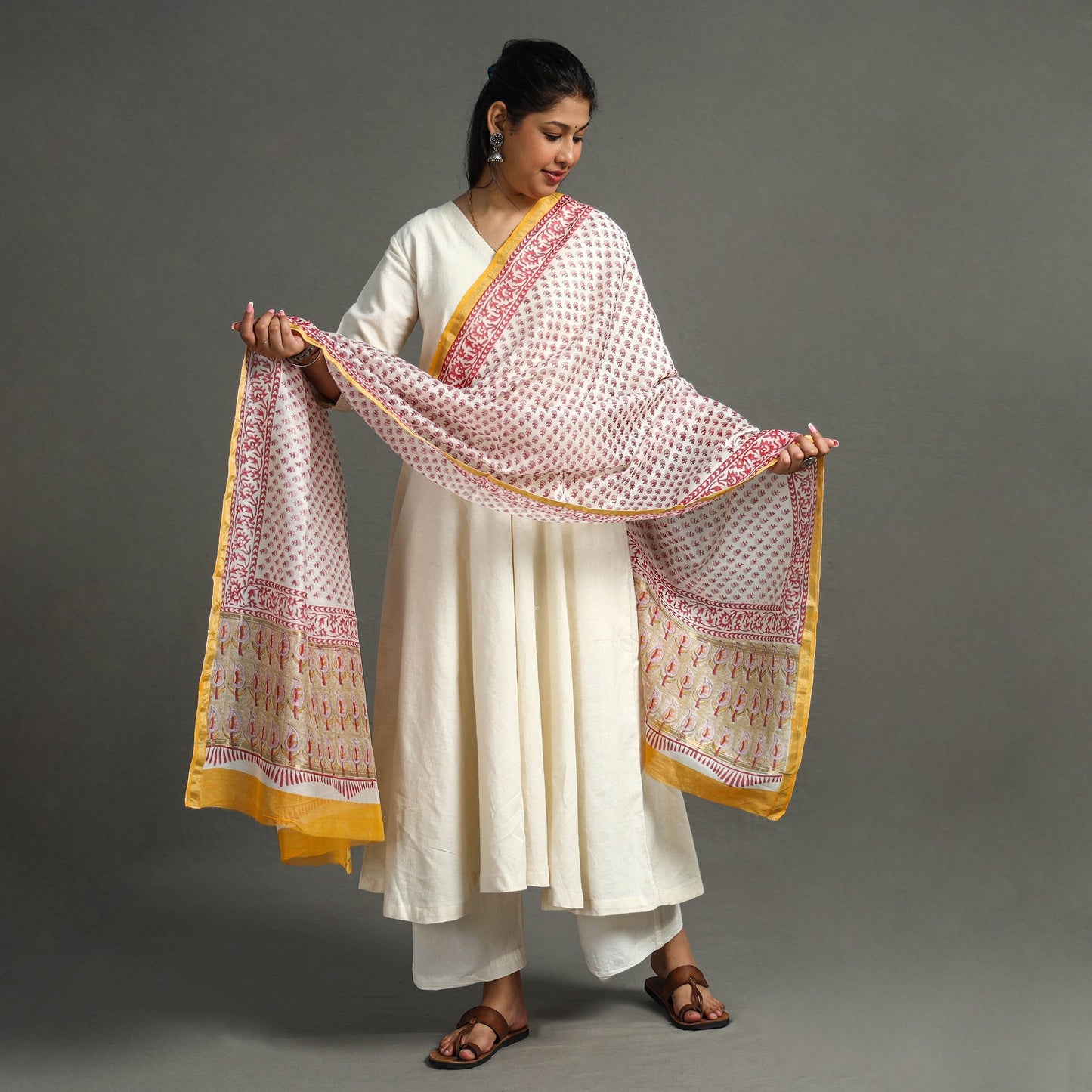 Sanganeri Dupatta