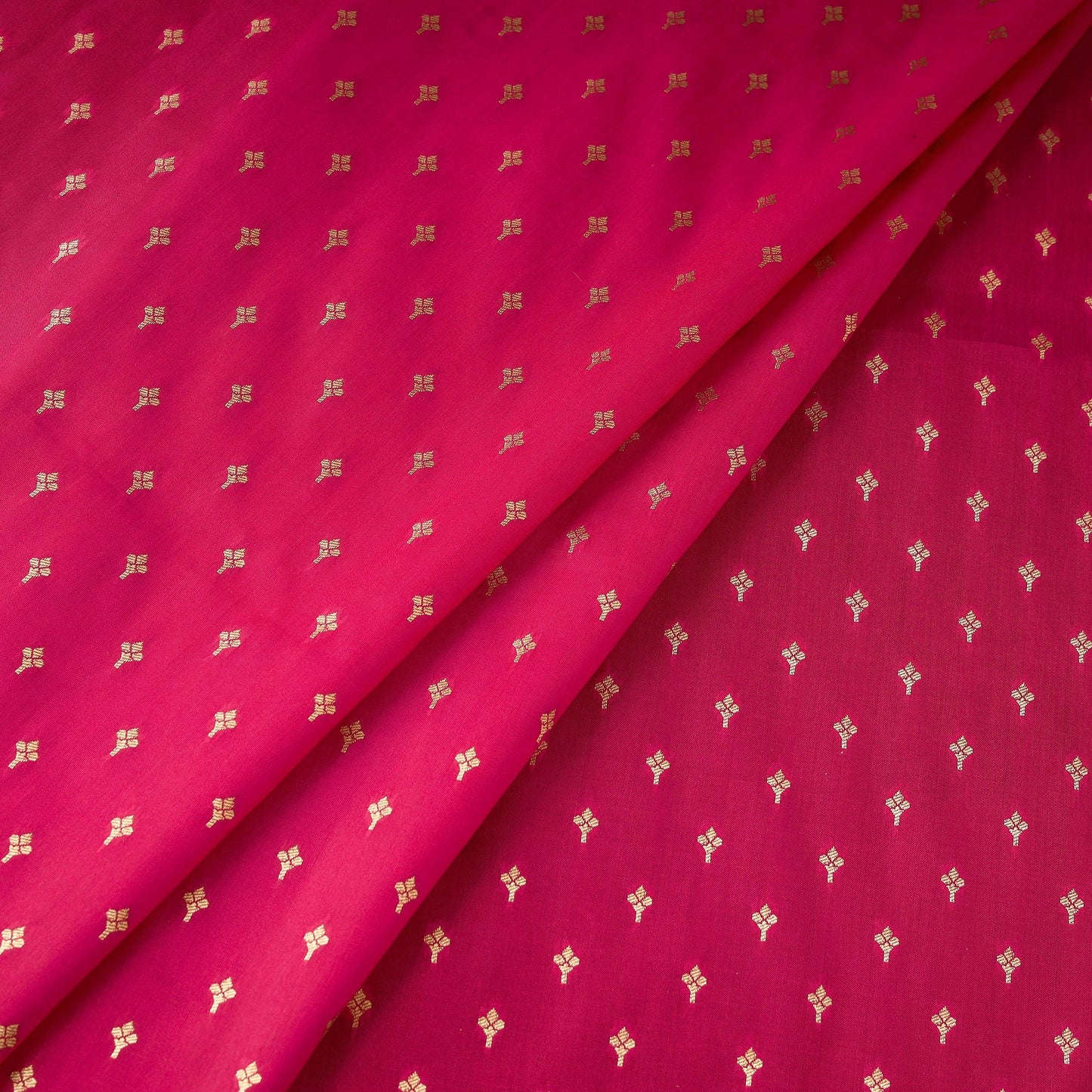 Brocade viscose banarasi fabric 08 - handcrafted
