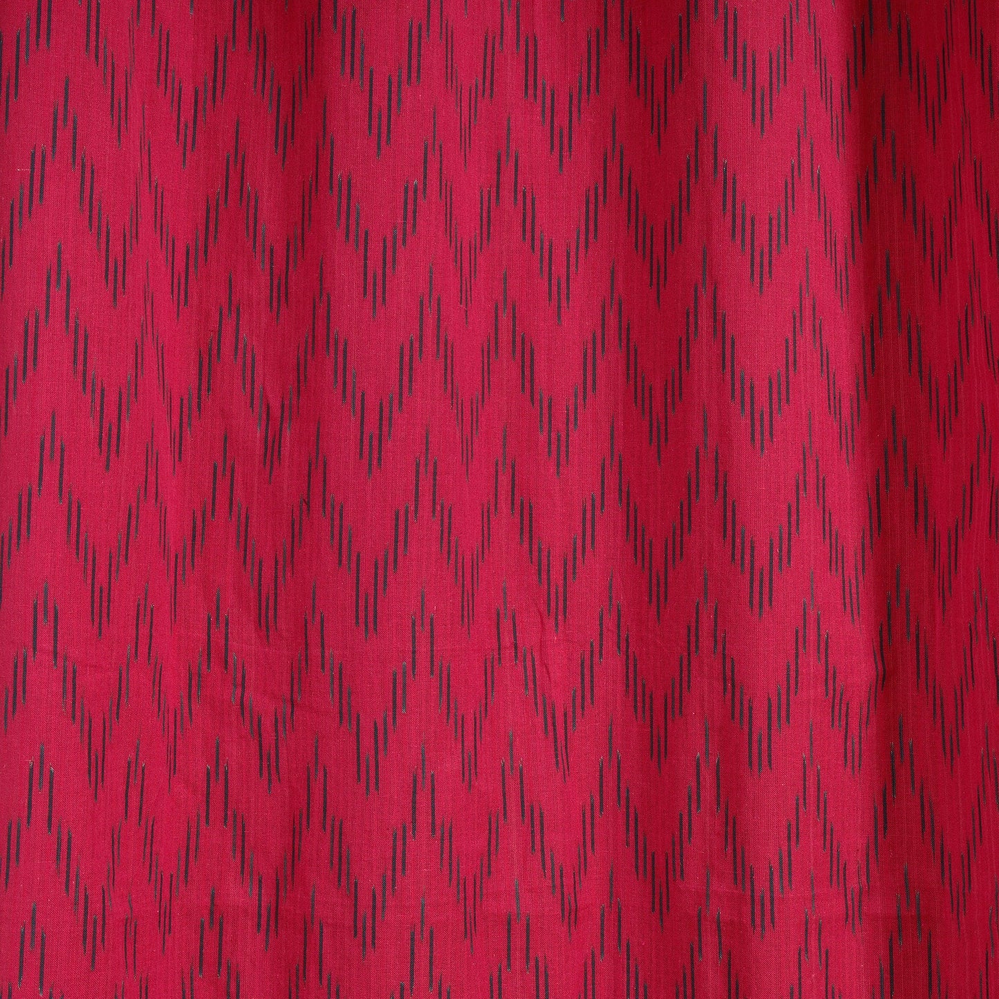 Pink - cotton door pochampally ikat curtain (7 x 3 feet)