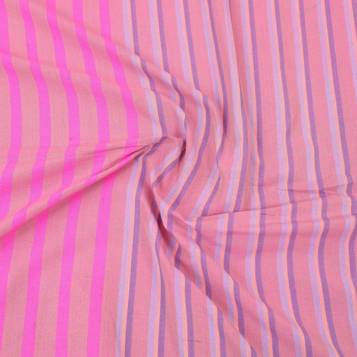 Pink - cotton double handloom bed cover (108 x 90 in) 104