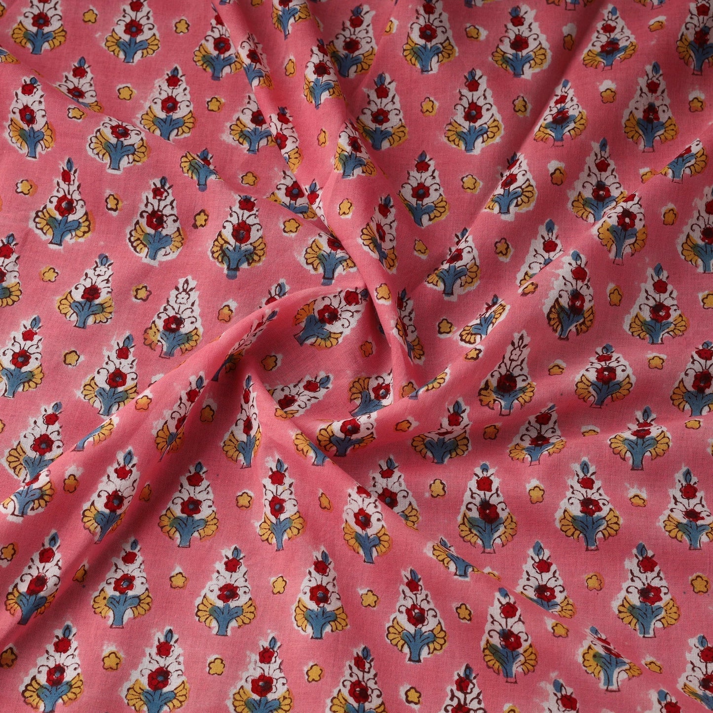 Cotton hand sanganeri fabric 20 - handcrafted