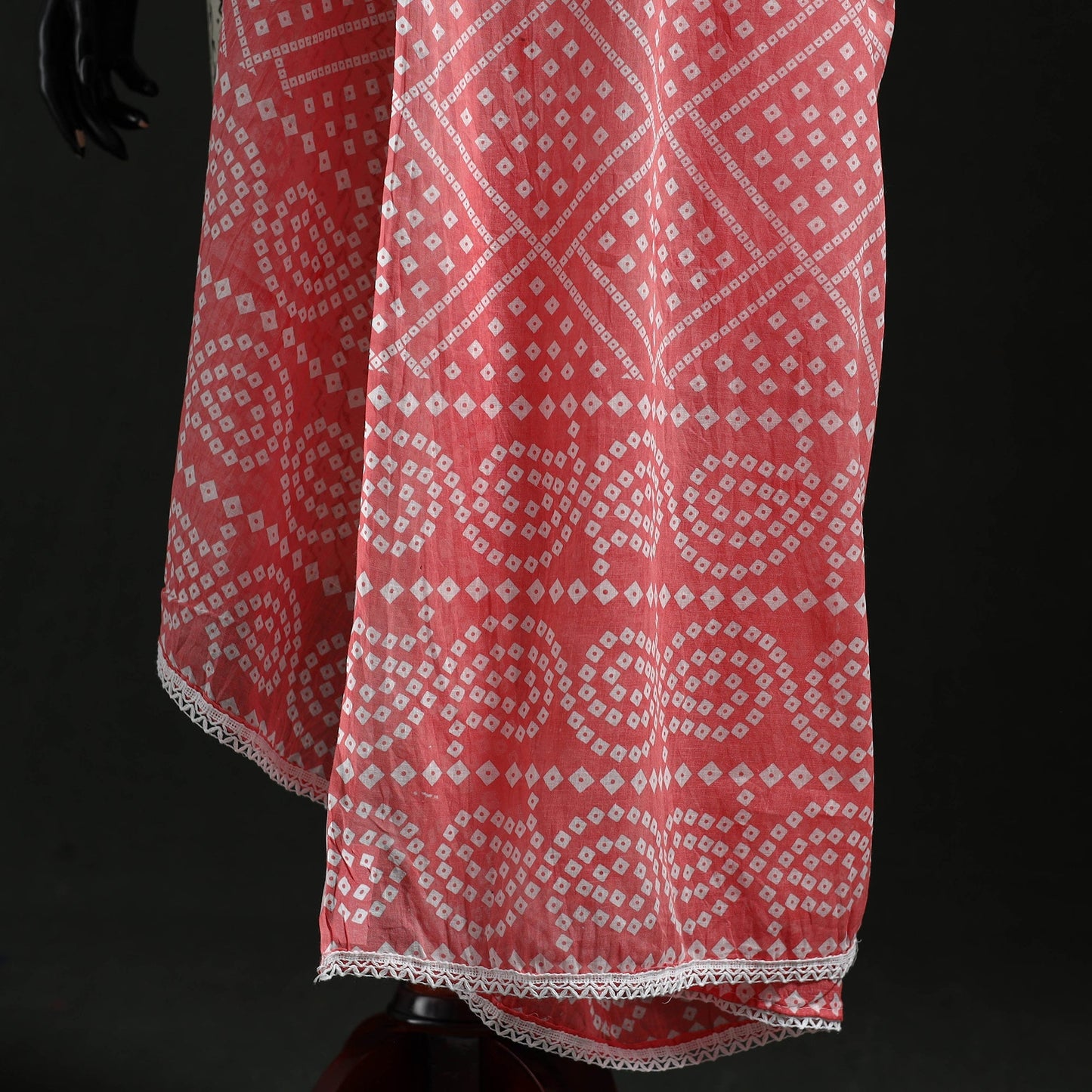 Cotton jaipur printed dupatta 24 - handcrafted