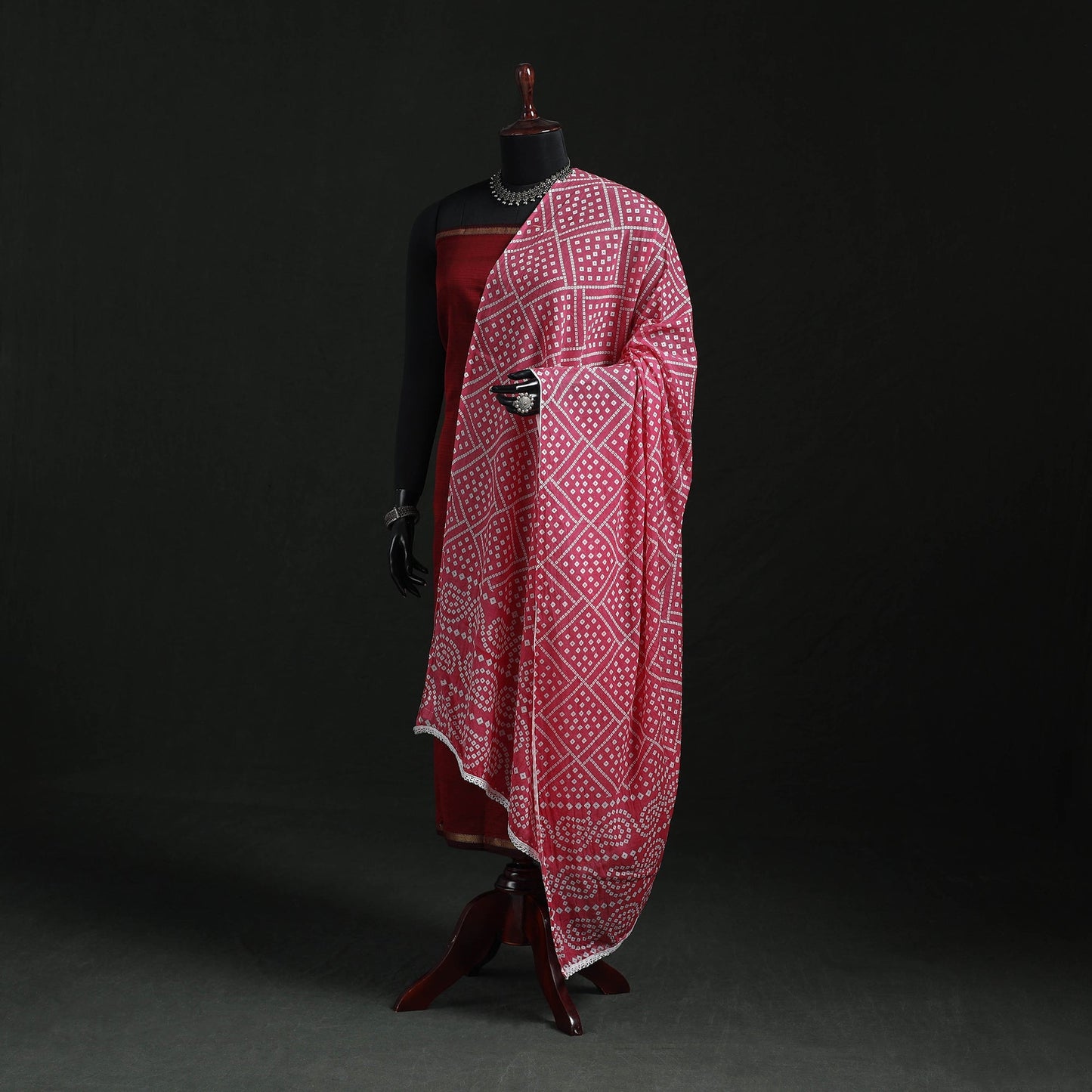 Cotton jaipur printed dupatta 81 - handcrafted