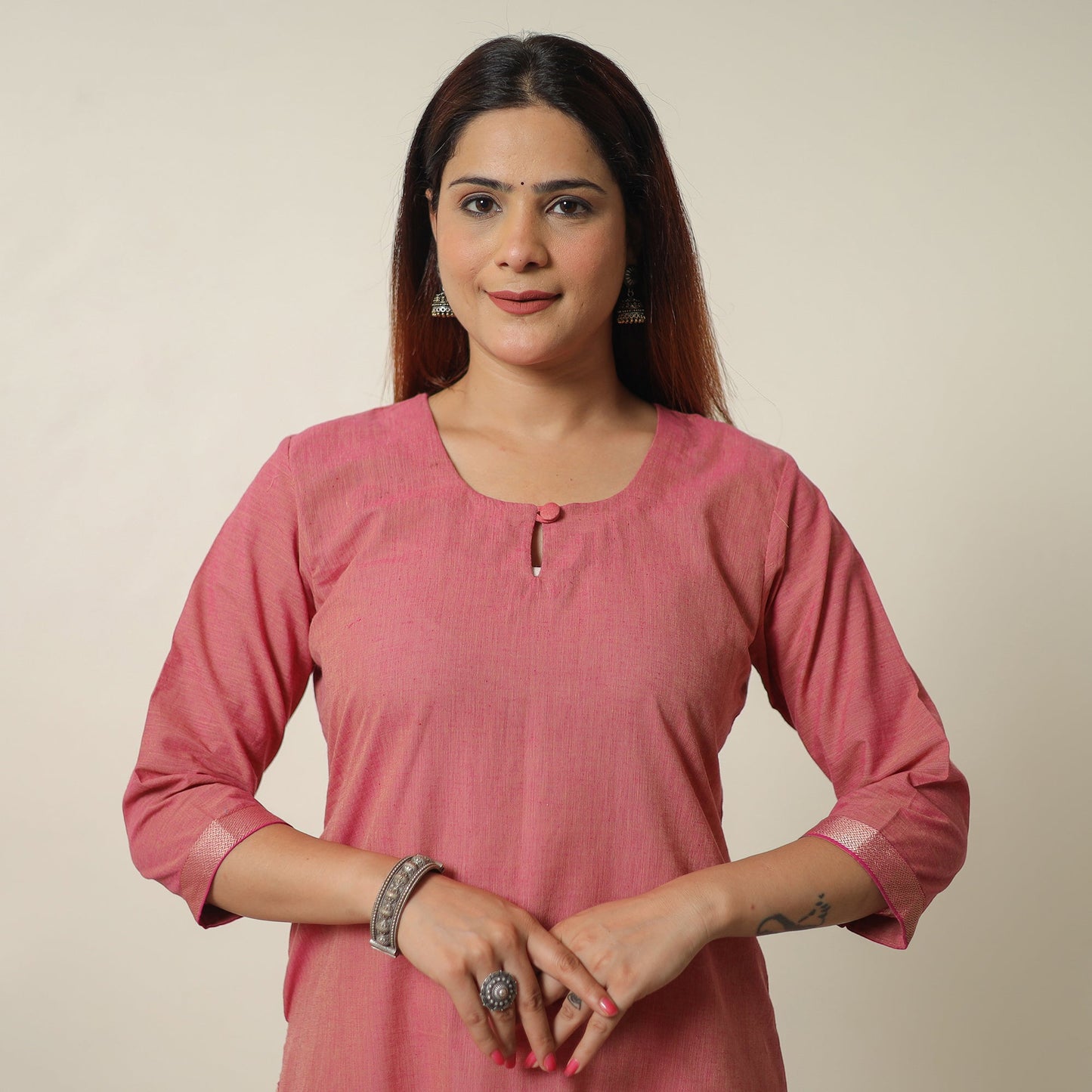 Dharwad Cotton Straight Kurta for Women