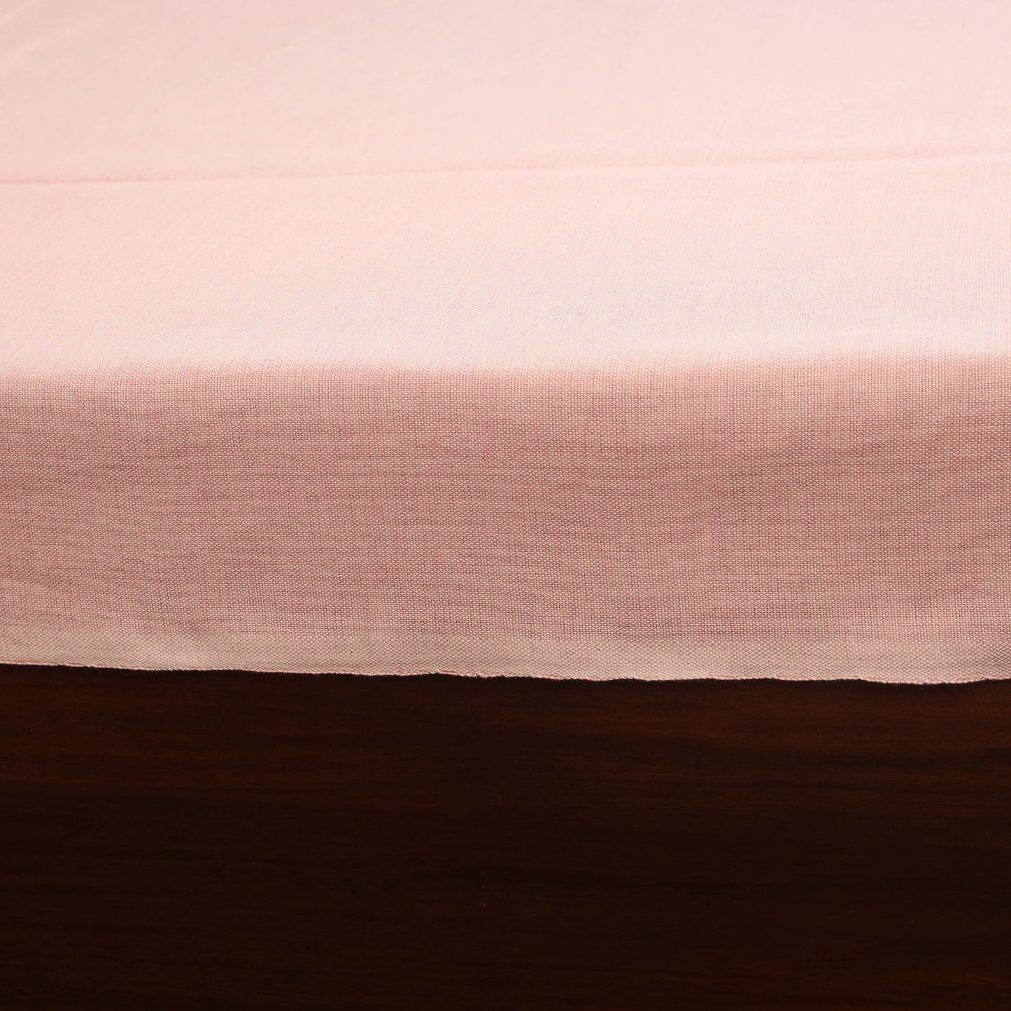 Pink - double handloom cotton bed sheet (108 x 90 in) 45