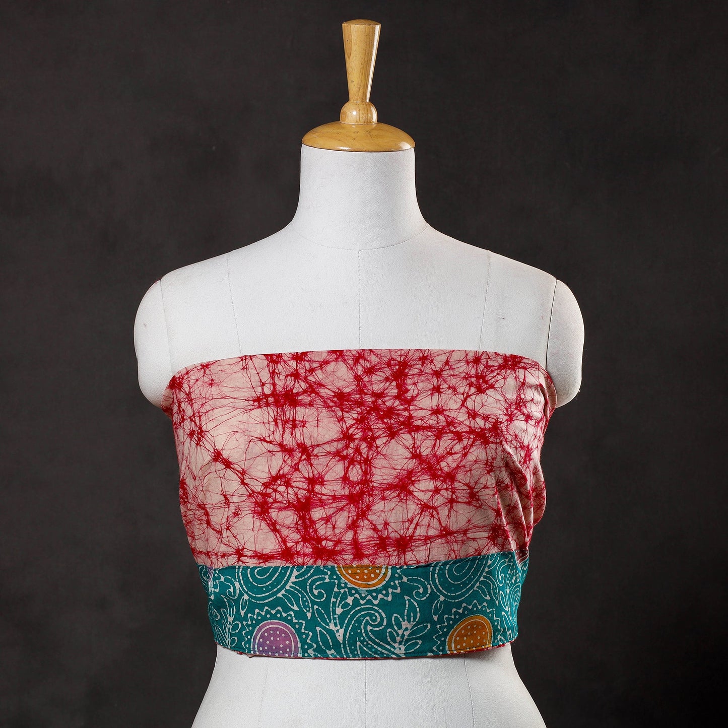 Block Printed Blouse Piece