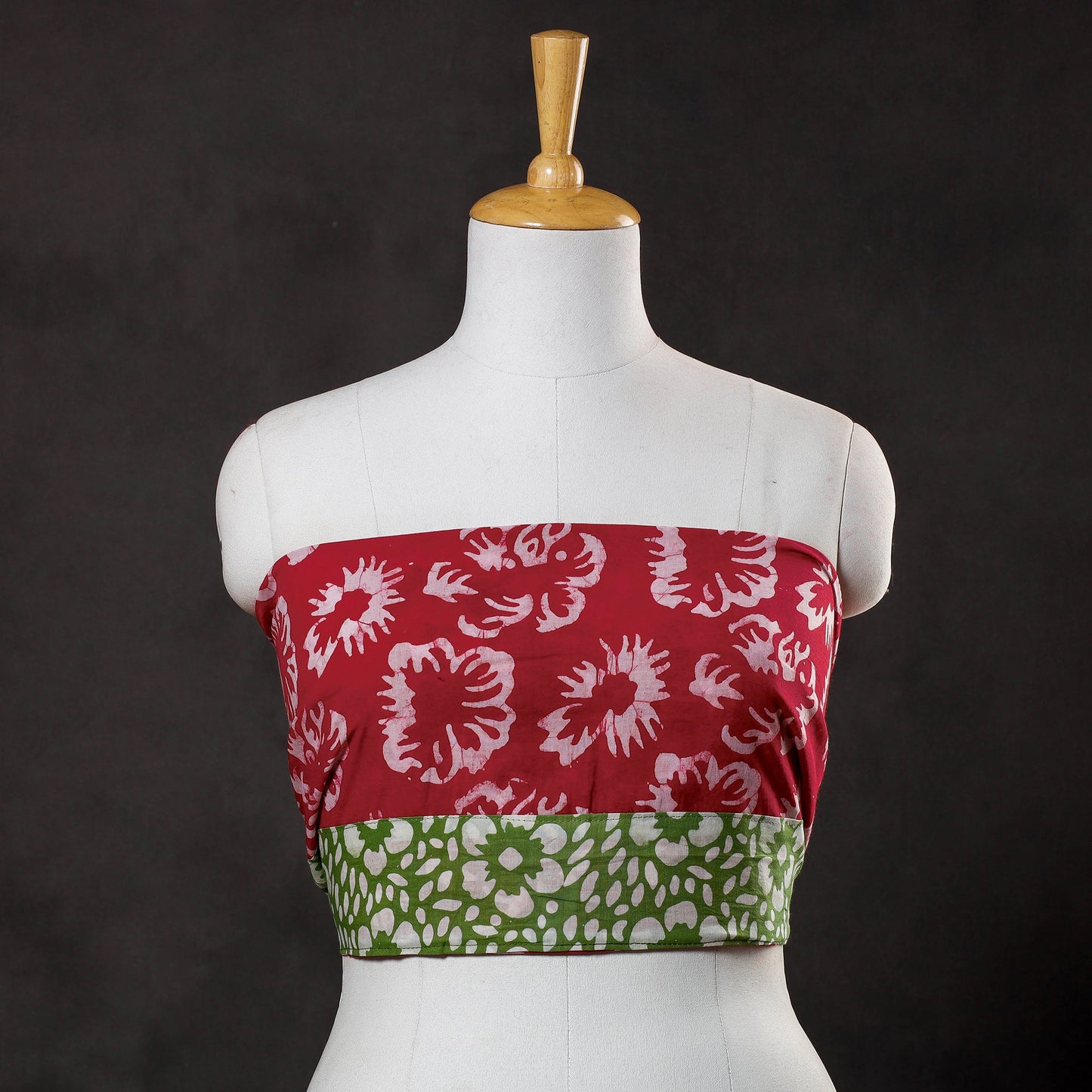 Block Printed Blouse Piece