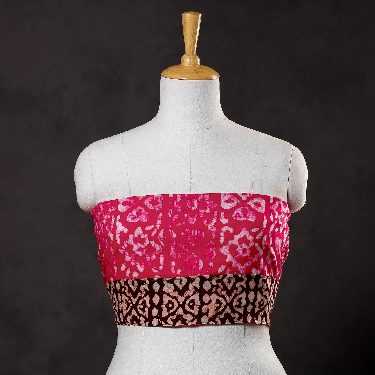 Block Printed Blouse Piece