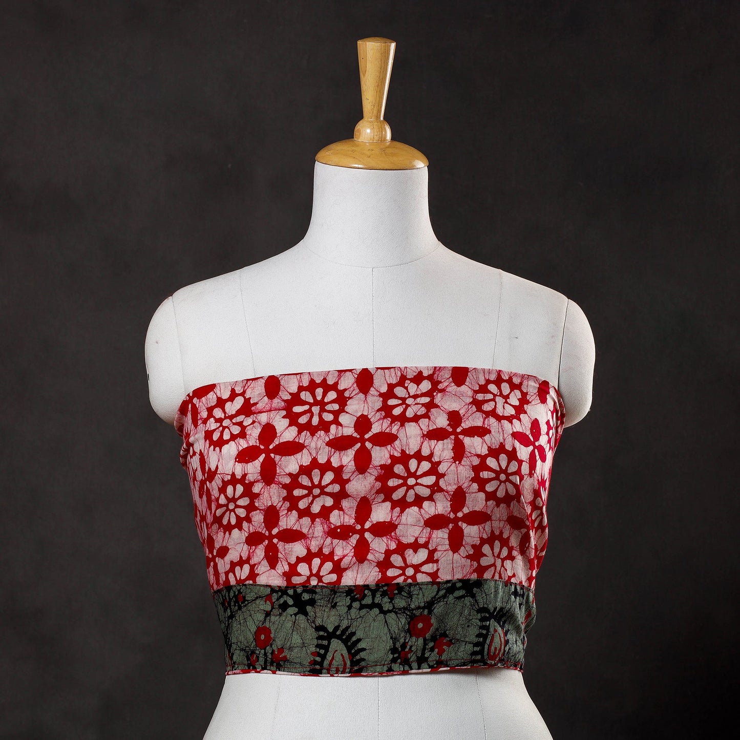Block Printed Blouse Piece