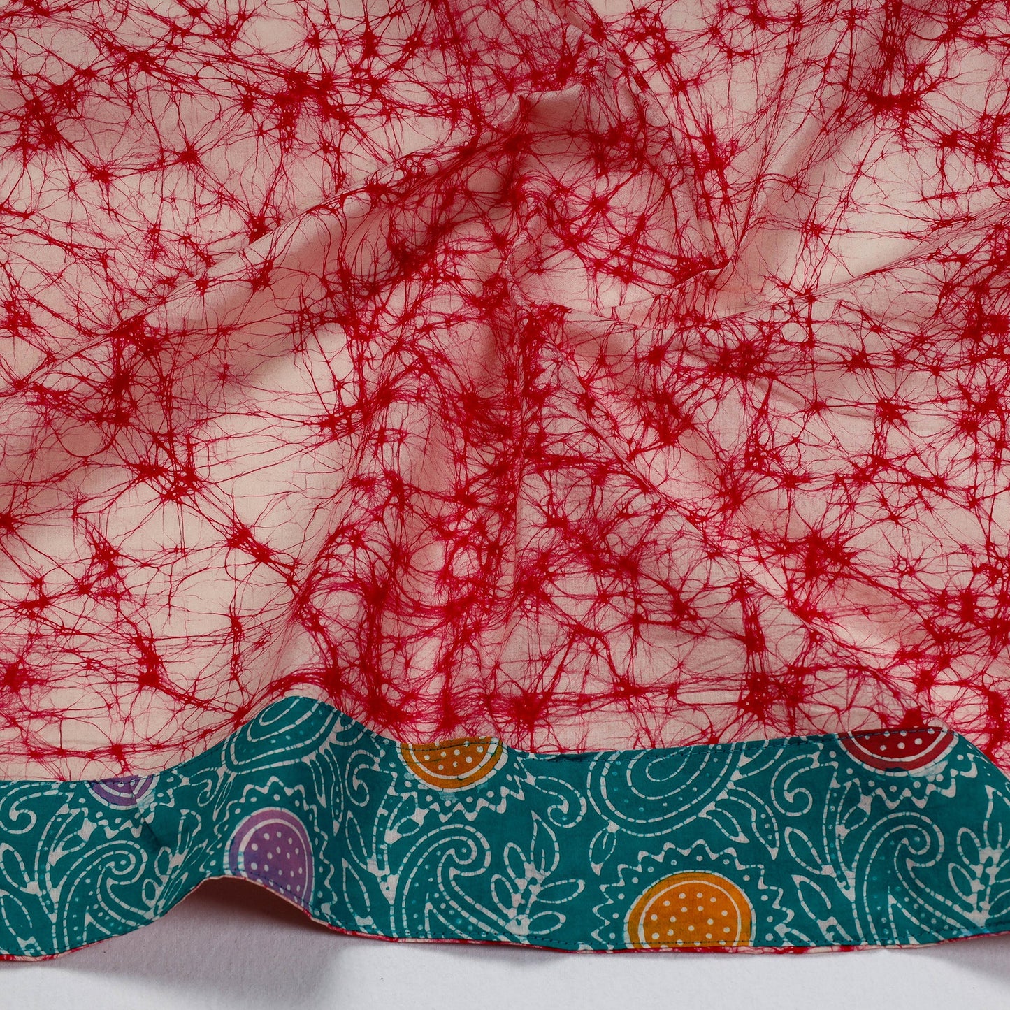 Block Printed Blouse Piece