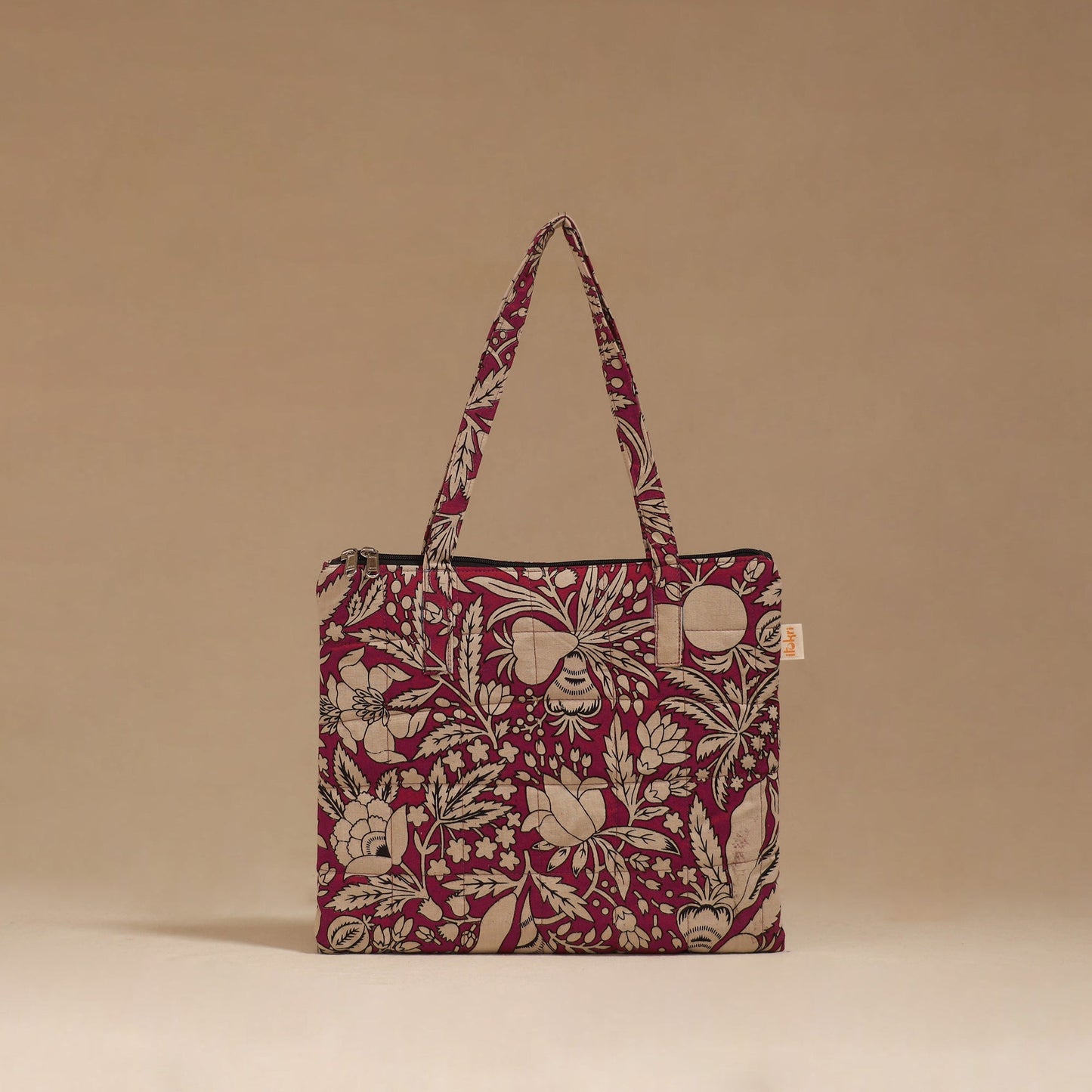 Handcrafted quilted handbag 14
