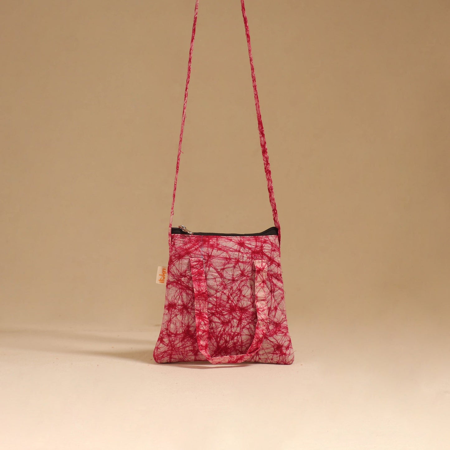 Handcrafted quilted sling bag 33