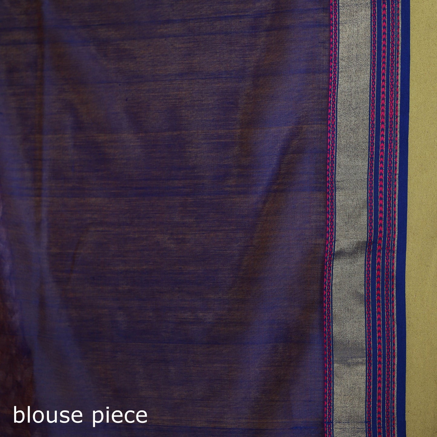 Pink - handloom silk cotton maheshwari saree with zari