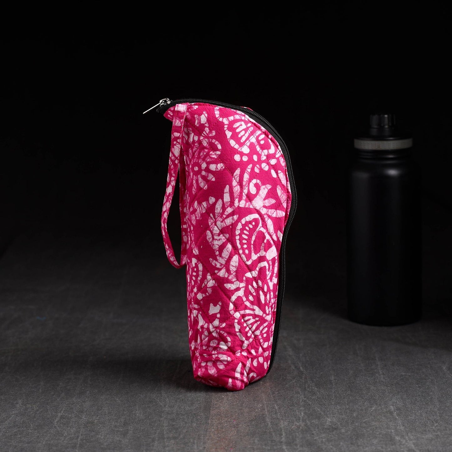 Handmade 1l water bottle cover 06 - handcrafted