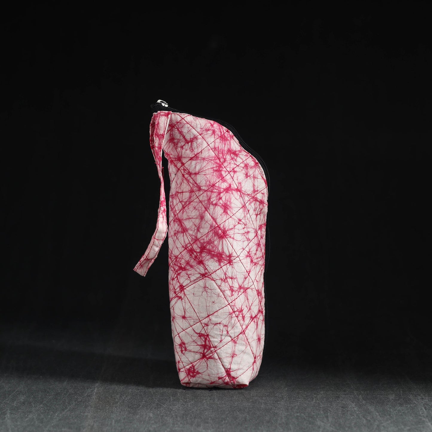 Pink Handmade Cotton 1L Water Bottle Cover