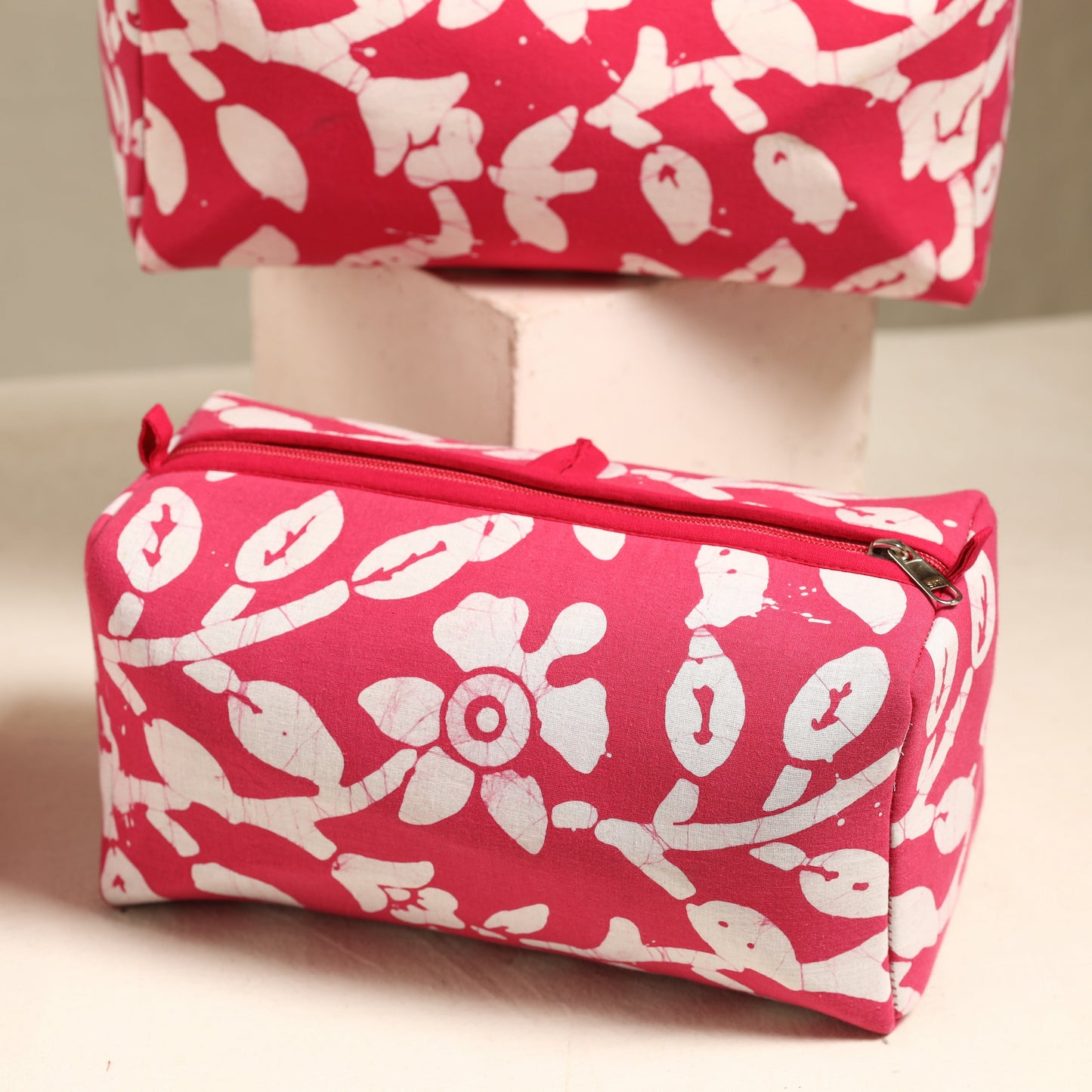 Handmade Cotton Toiletry Bags (Set of 3) 87
