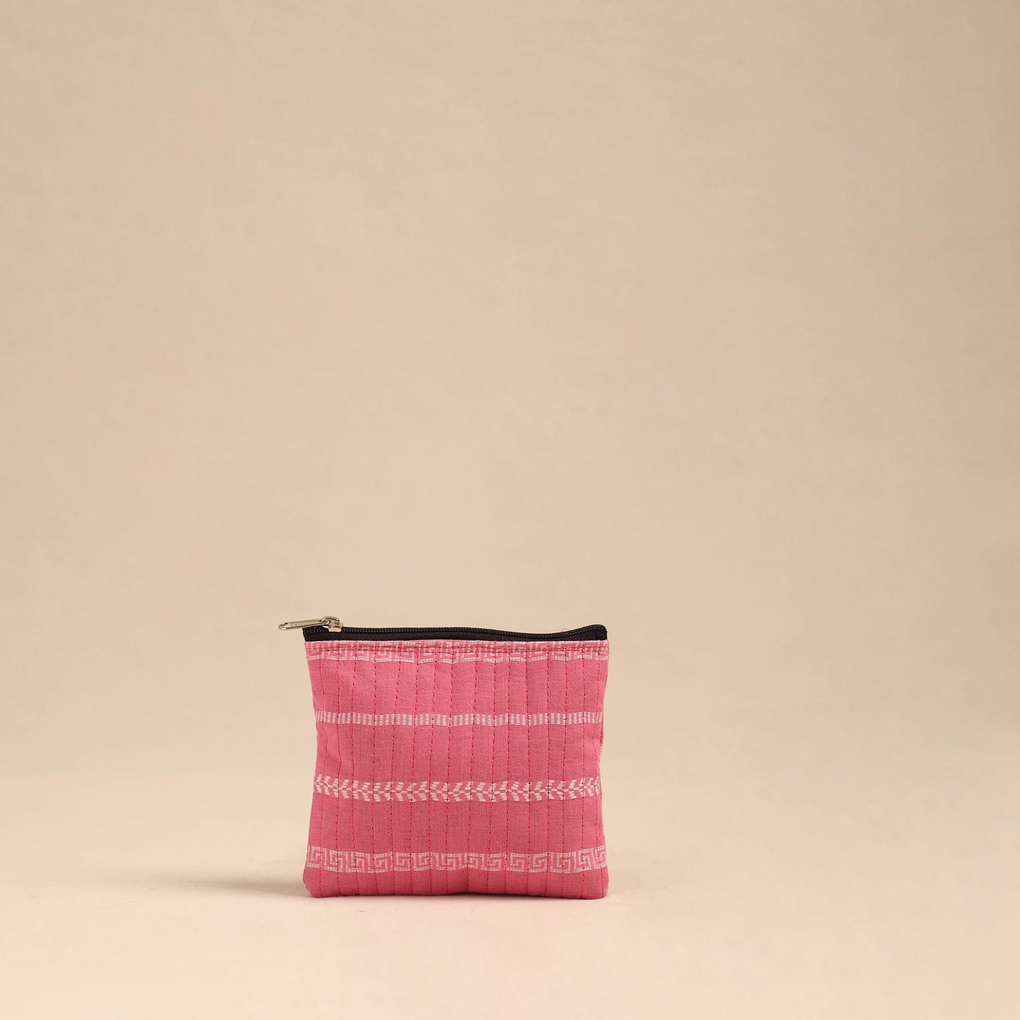 Pink - handmade cotton utility pouches (set of 3) 11