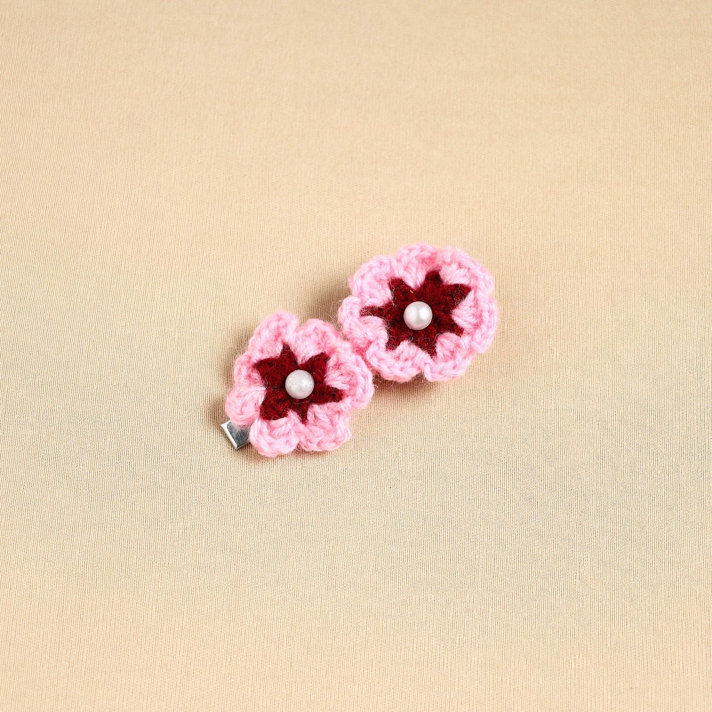 Handmade Crochet Hair Clip