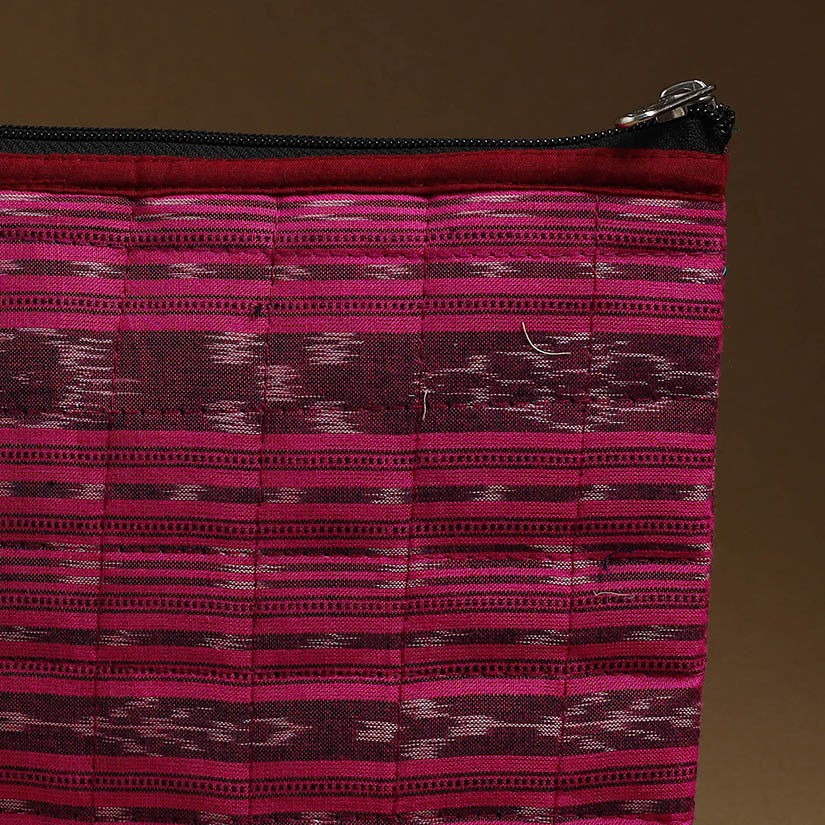 Handmade Quilted Cotton Utility Pouch for Essentials