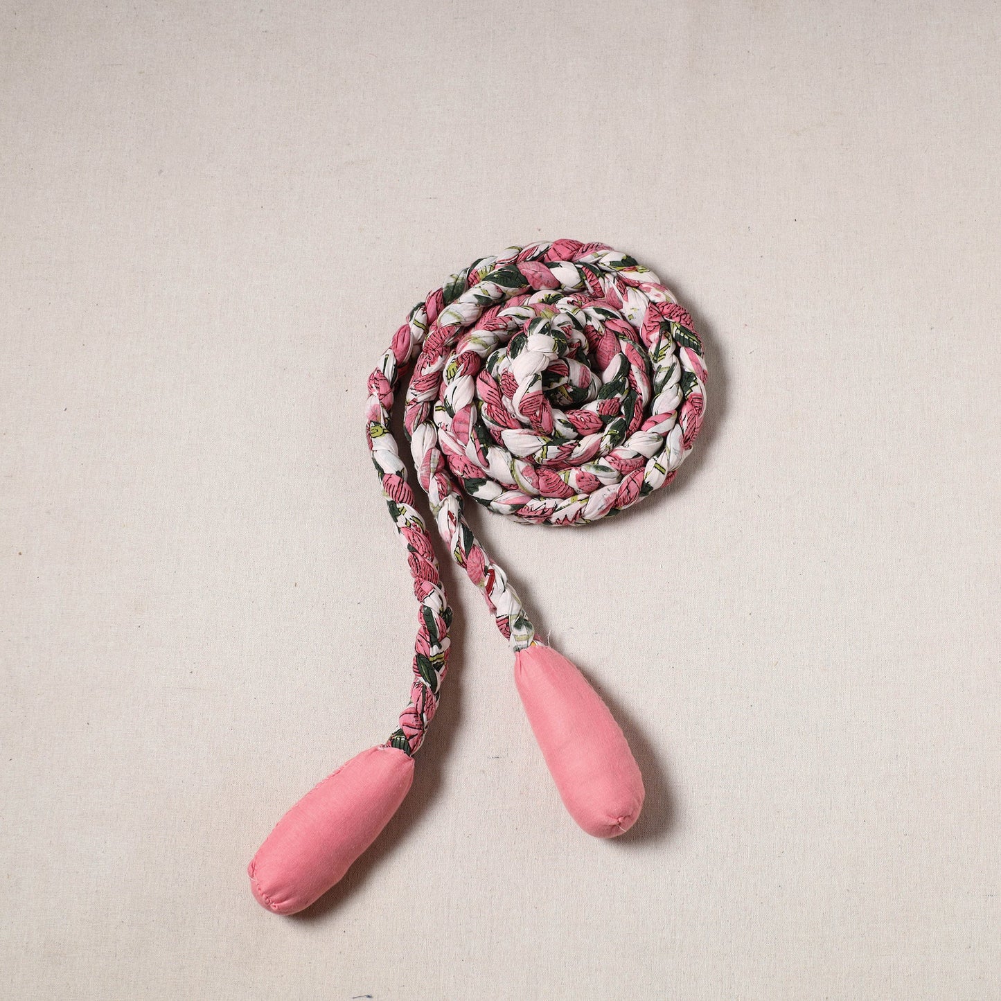 Handmade Upcycled Fabric Skipping Jump Rope