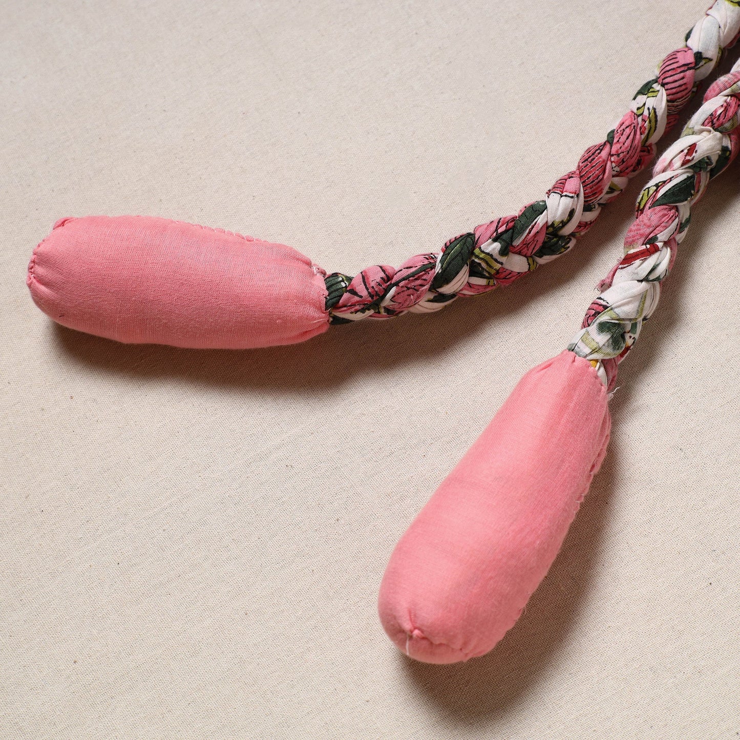 Handmade Upcycled Fabric Skipping Jump Rope