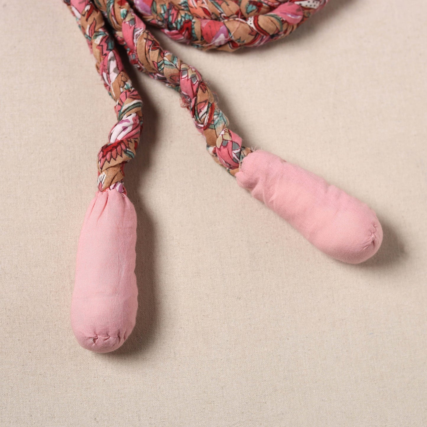 Handmade Upcycled Fabric Skipping Rope
