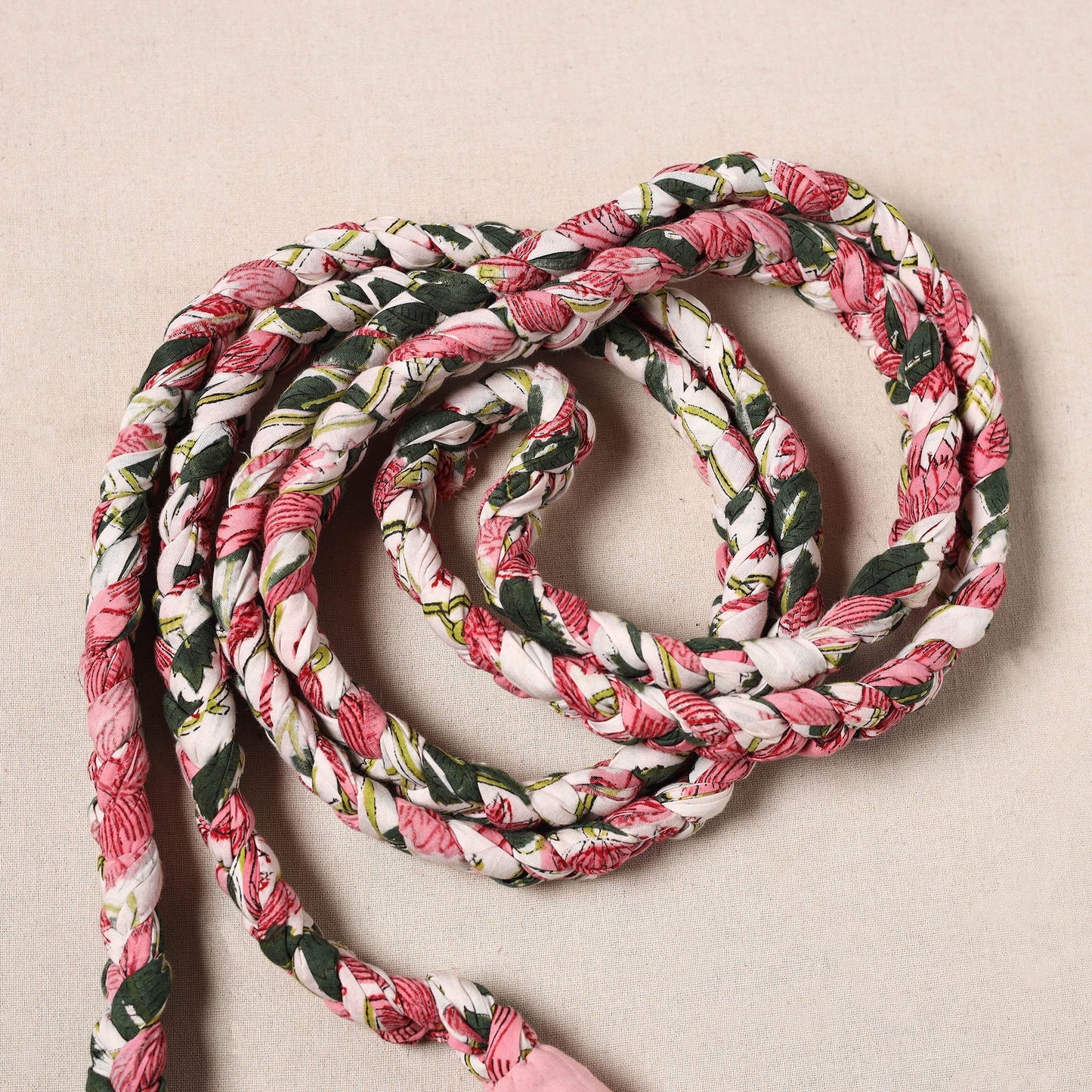 Handmade Upcycled Fabric Skipping Rope