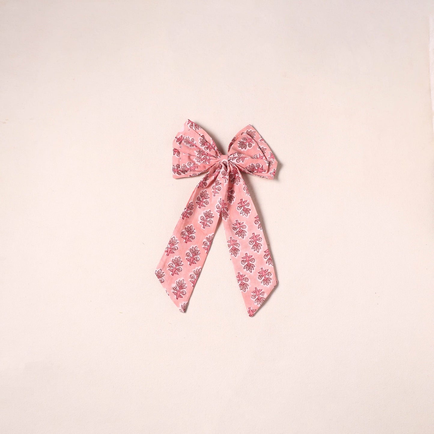 Handmade women’s bow hair clip 44 - handcrafted